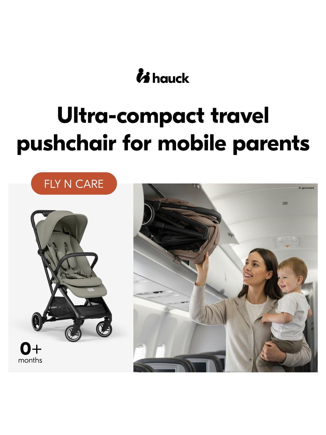  image of hauck-fly-n-care-stroller-sage-green