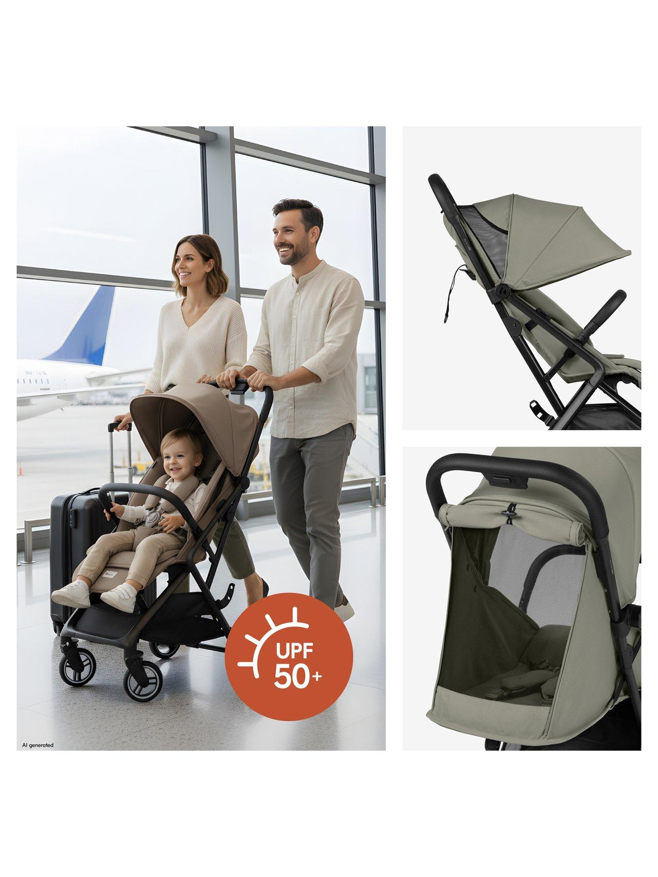  image of hauck-fly-n-care-stroller-sage-green