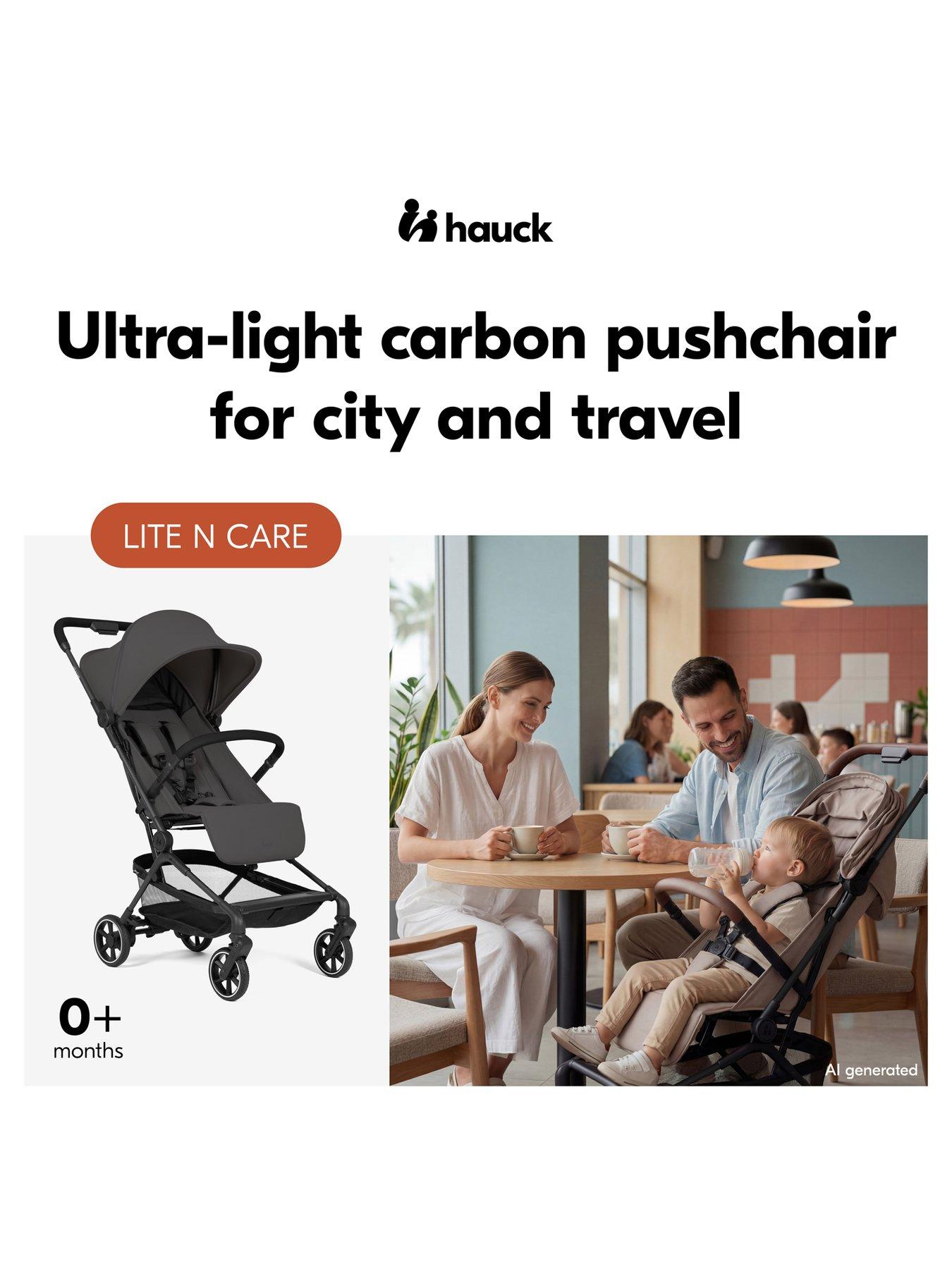  image of hauck-lite-n-care-stroller-dark-anthracite