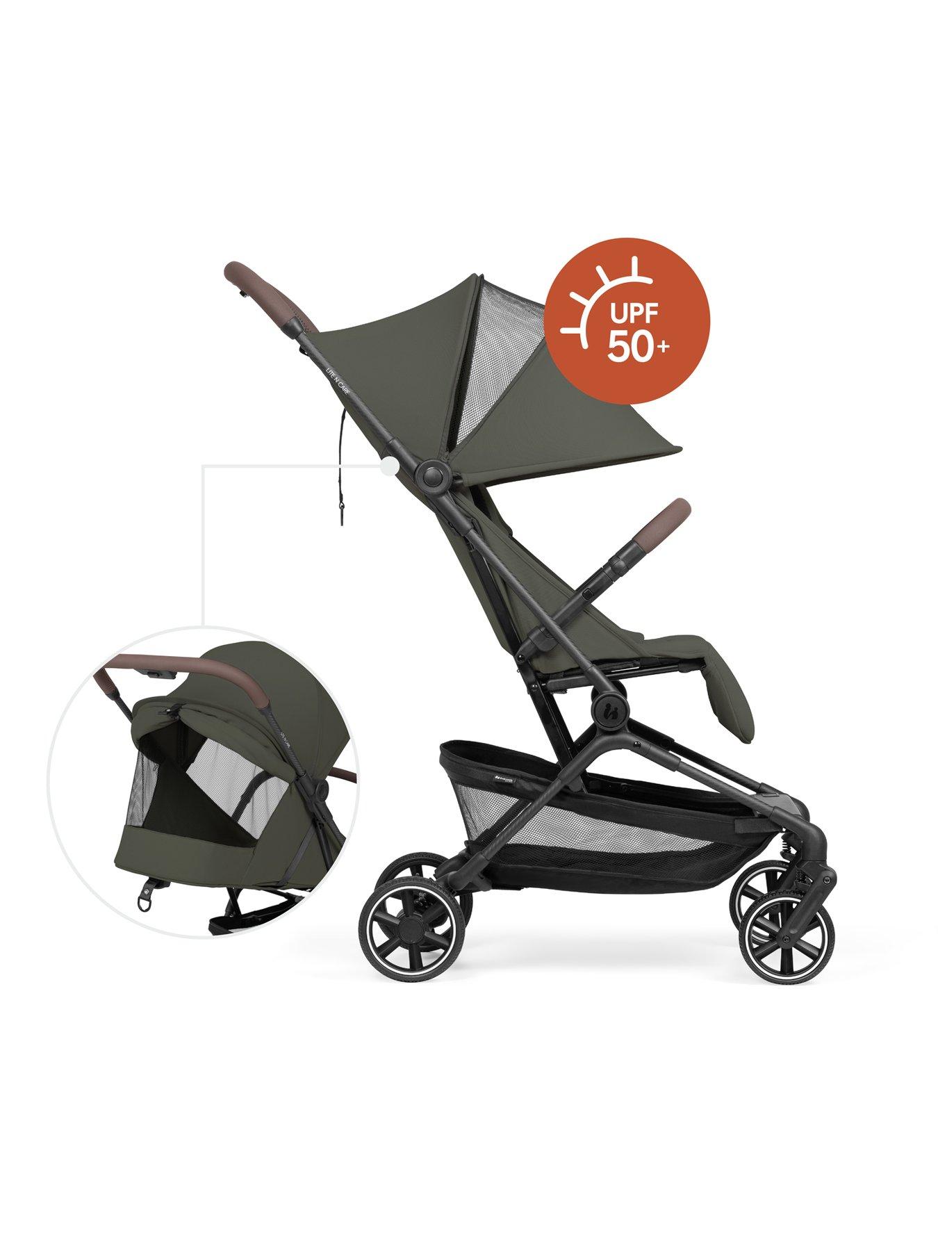 Image 6 of 8 of Hauck Lite N Care Stroller - Olive