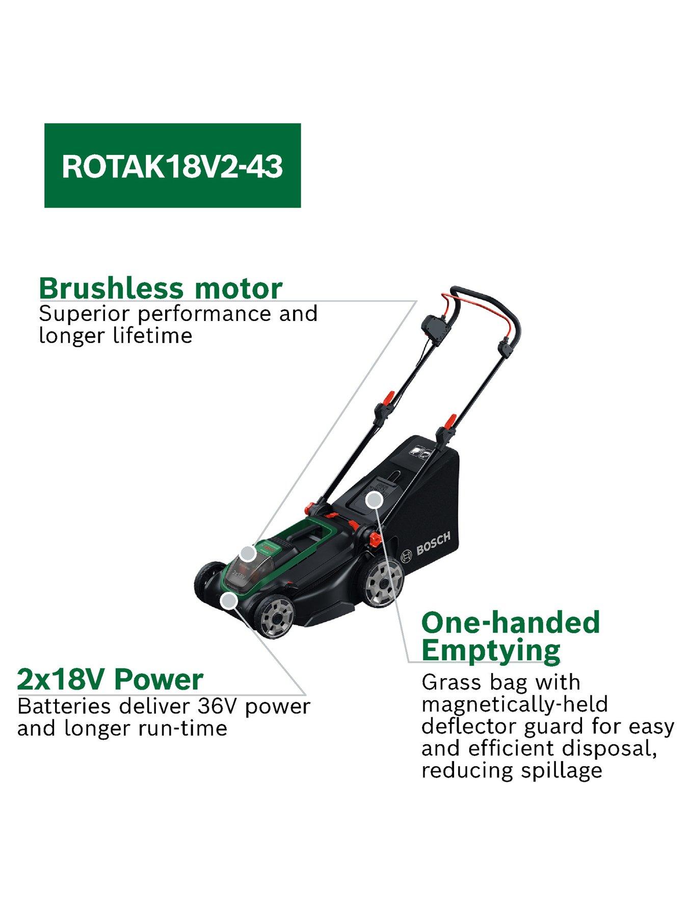 Image 2 of 6 of Bosch Rotak 18V2-43 (2x4.0Ah)