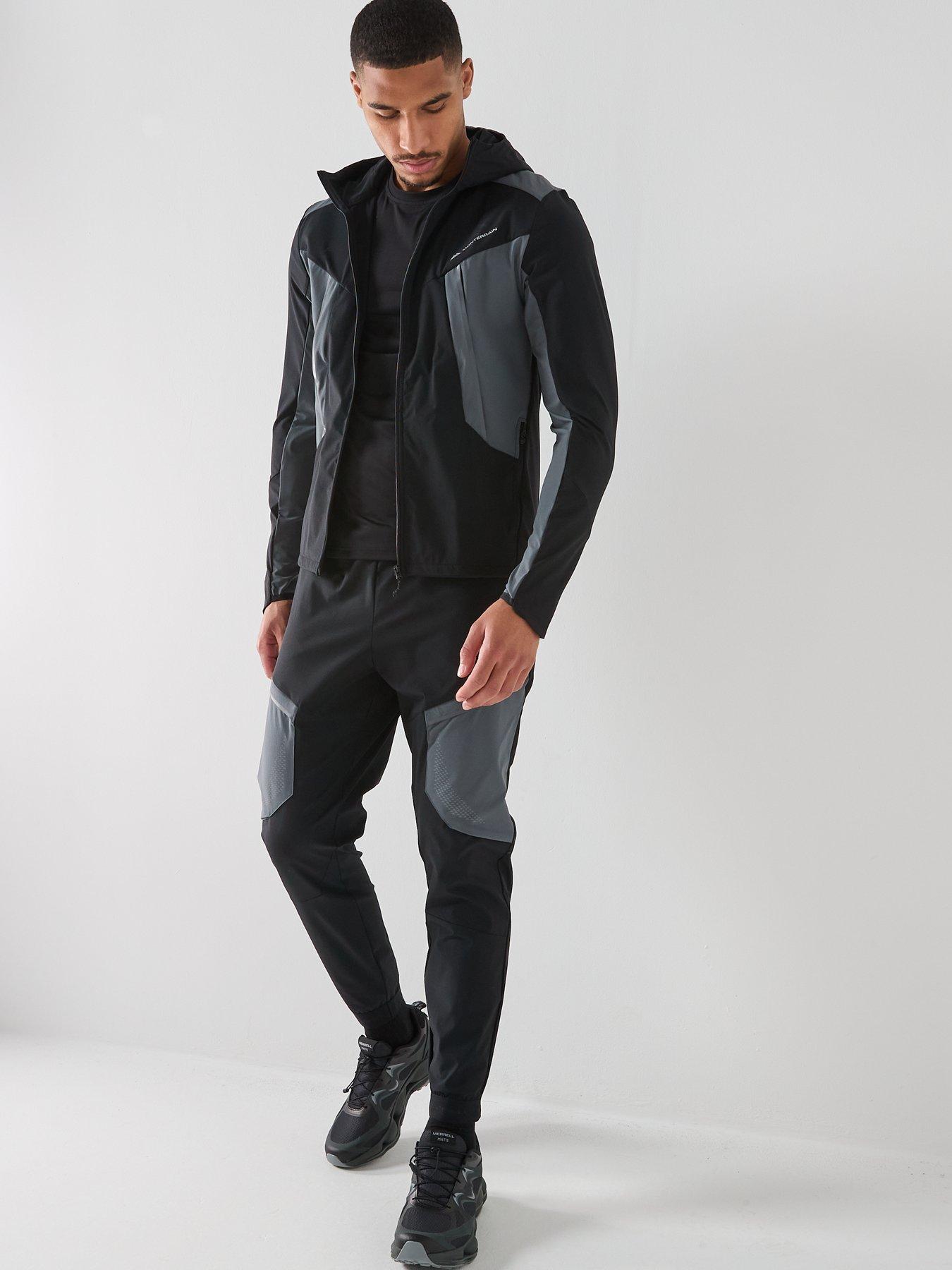  image of monterrain-mens-dynamic-20-woven-hoodie-black