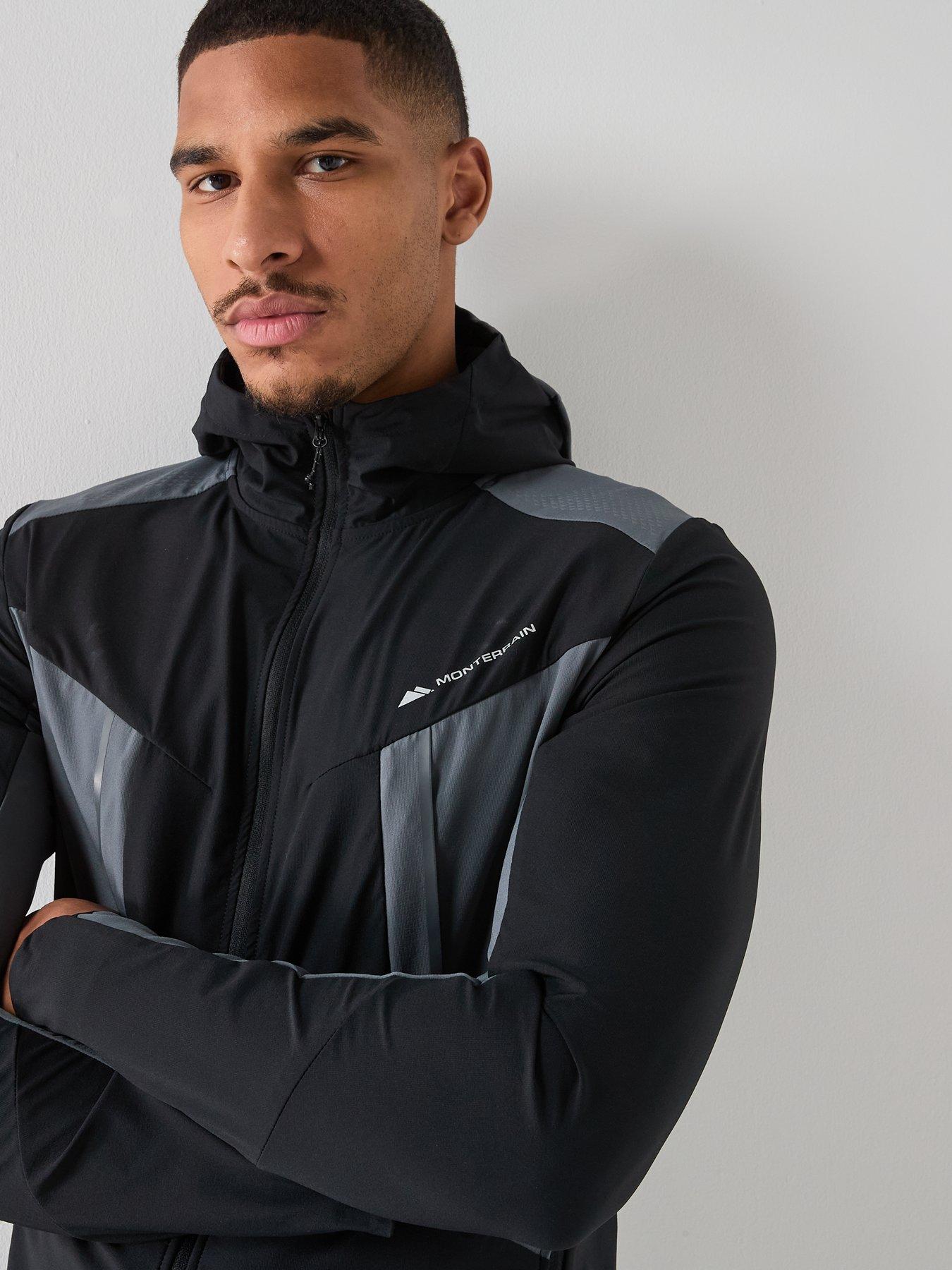  image of monterrain-mens-dynamic-20-woven-hoodie-black