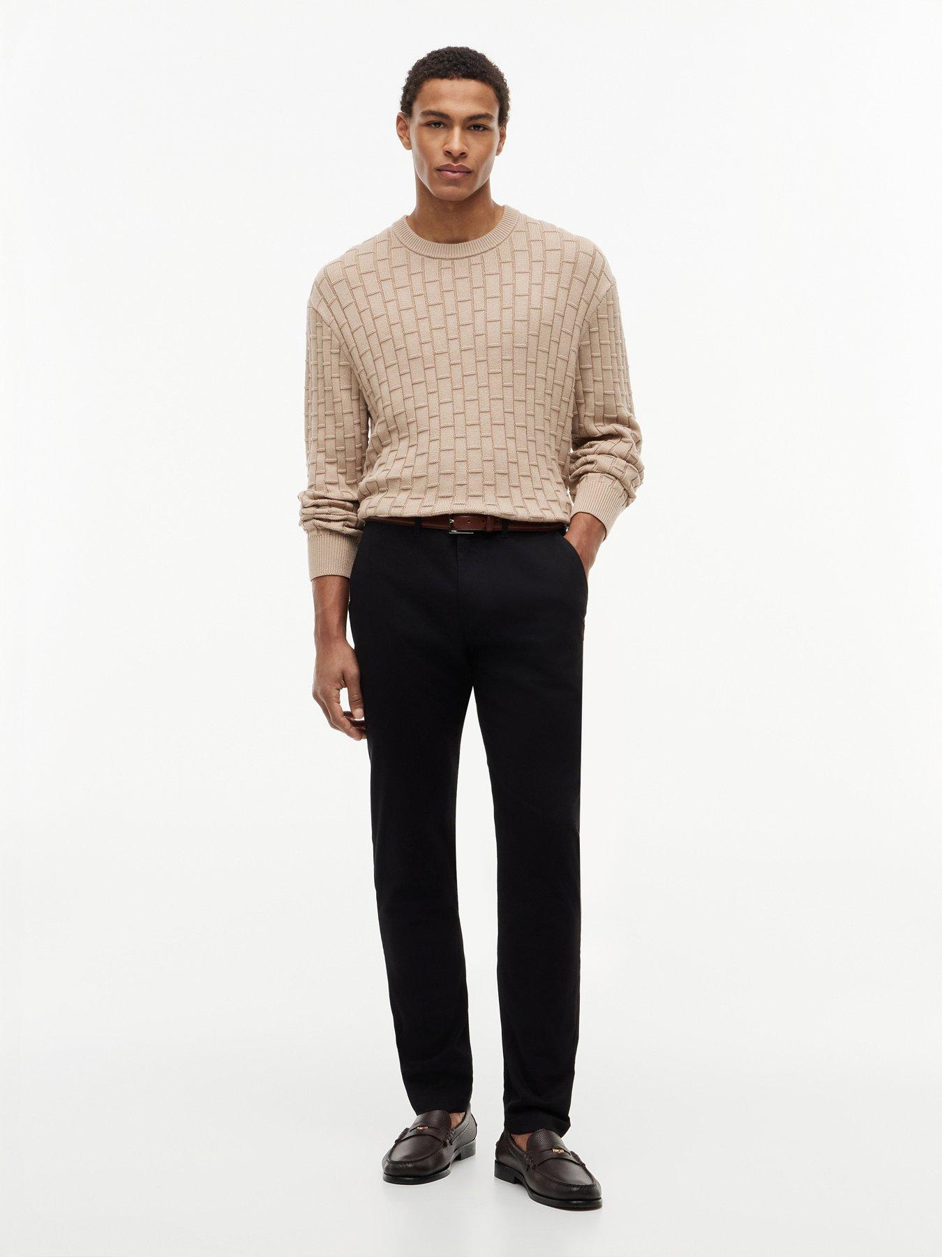 Tommy Hilfiger Core Harlem Essential Twill Chino Trousers - Black