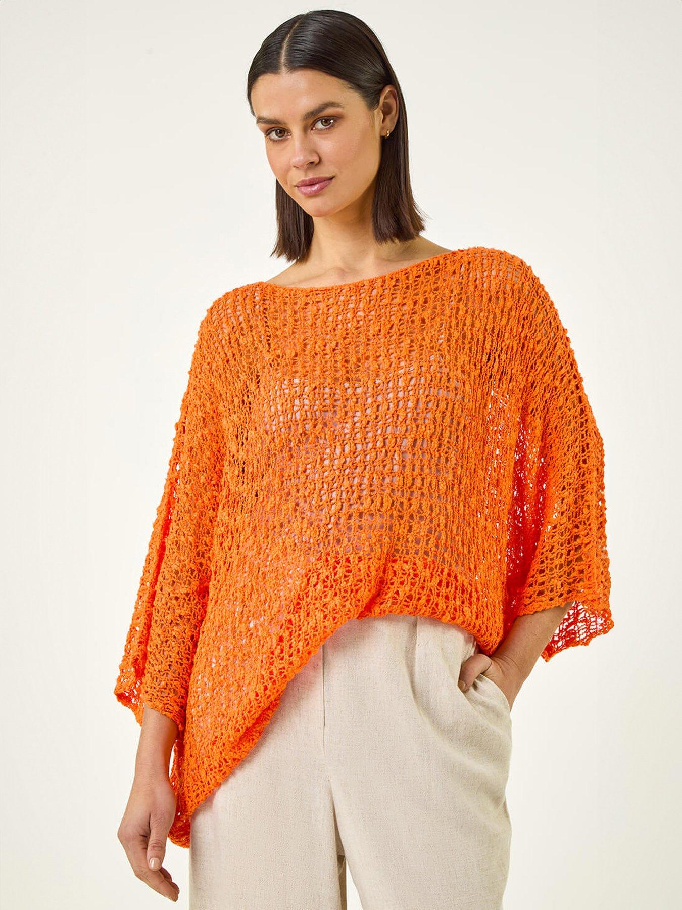 Roman Light Weight Open Knit Jumper