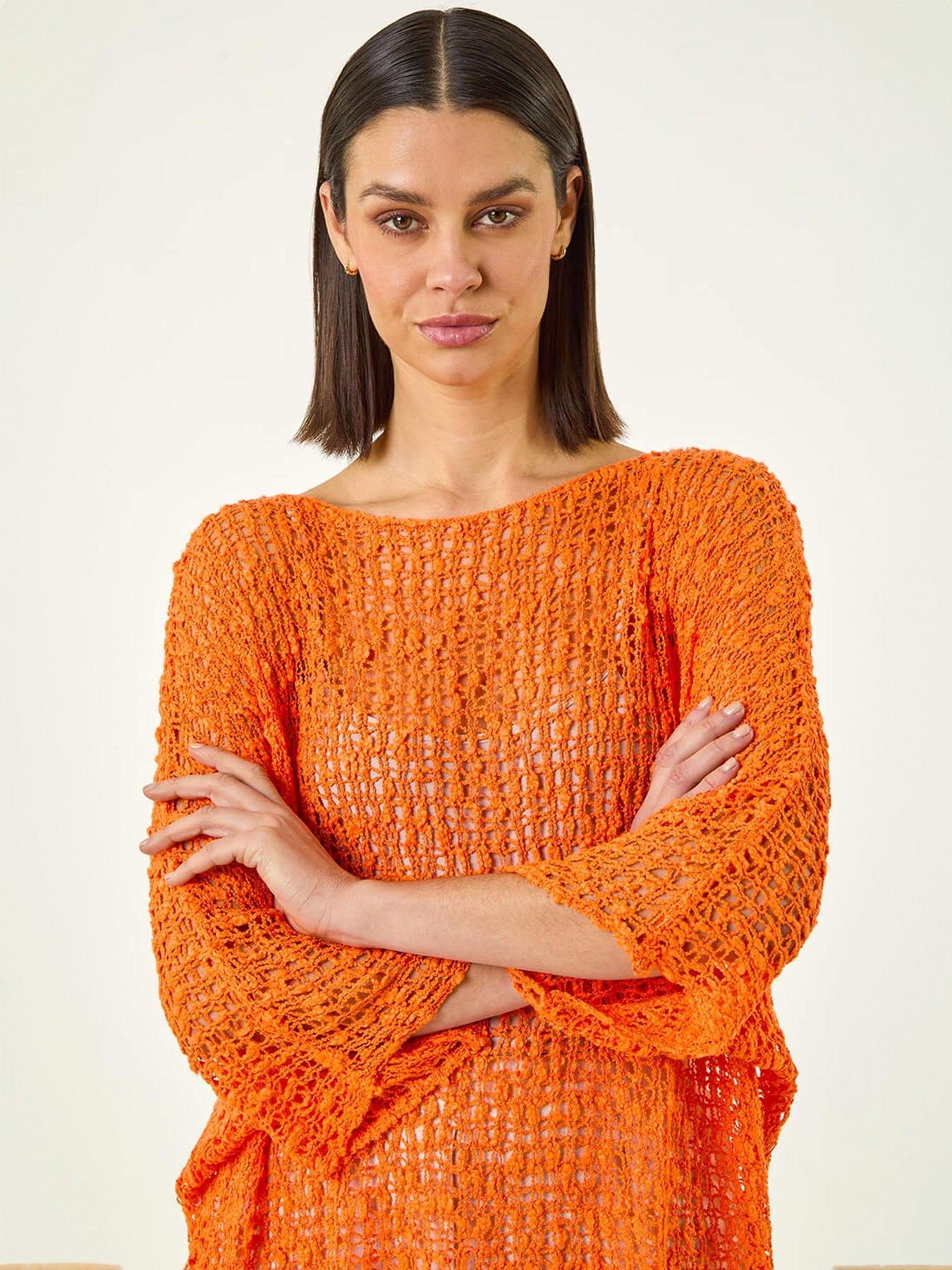 Image 4 of 5 of Roman Light Weight Open Knit Jumper