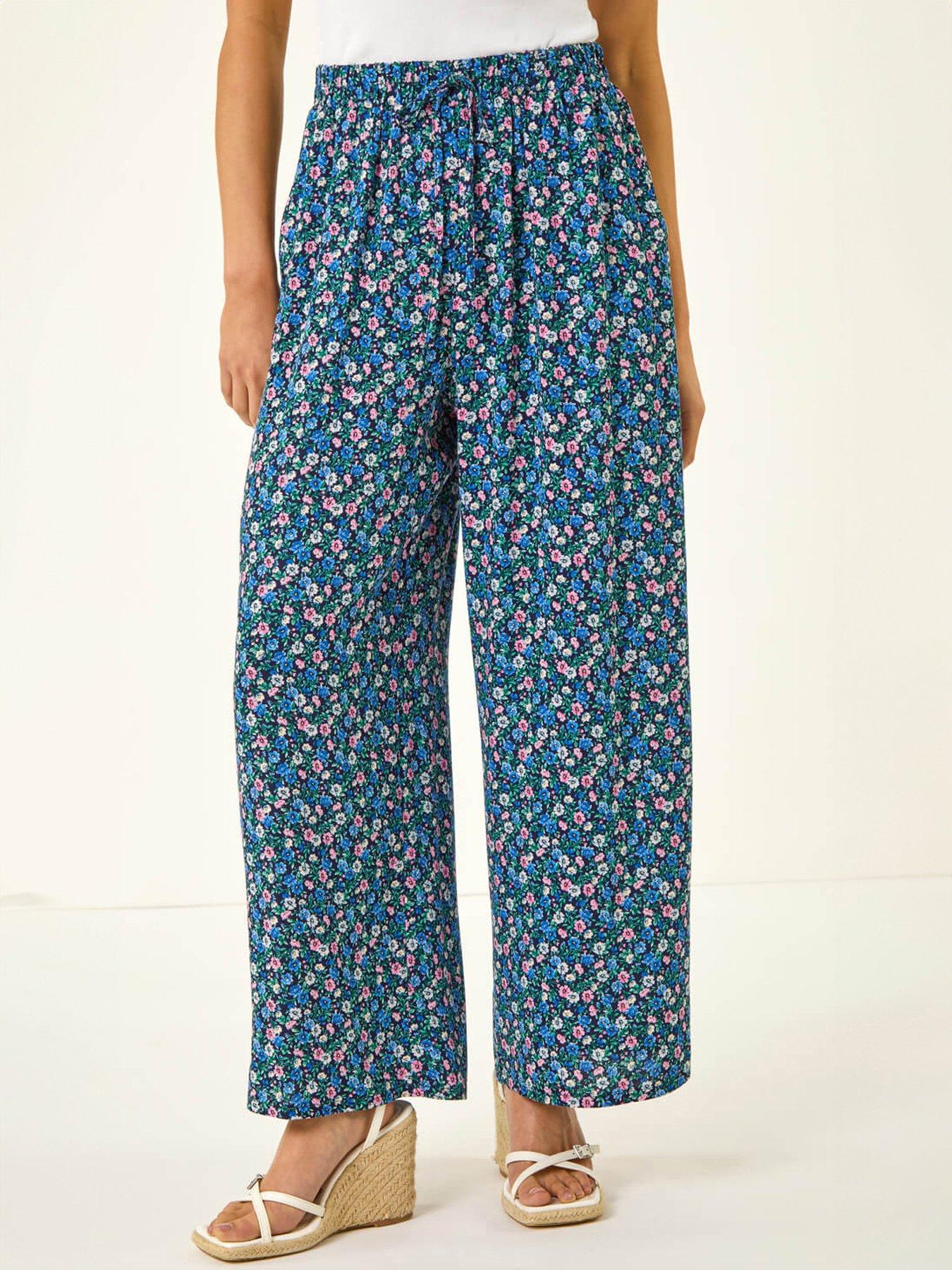 Image 1 of 5 of Roman Petite Ditsy Trouser