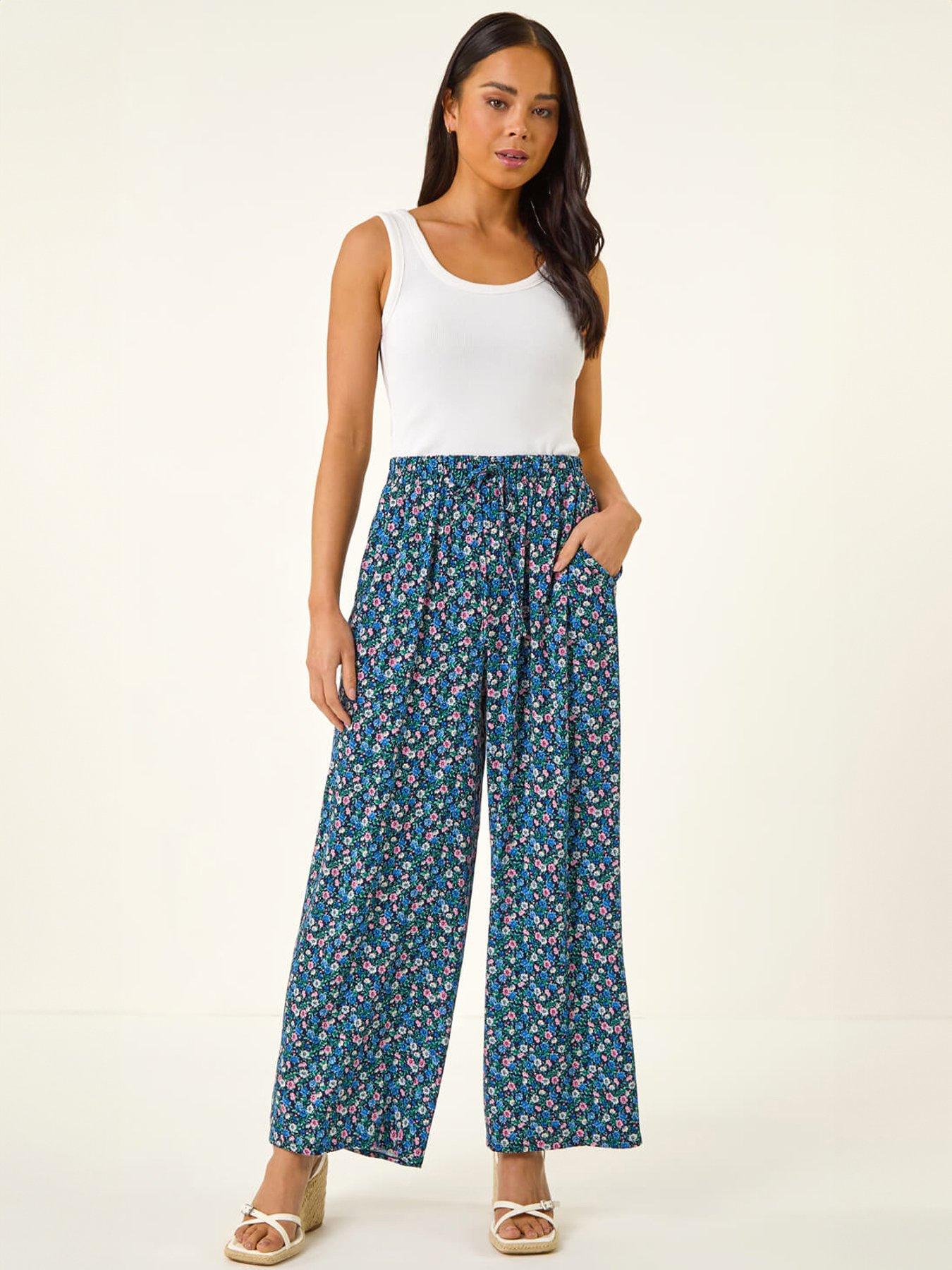 Image 3 of 5 of Roman Petite Ditsy Trouser