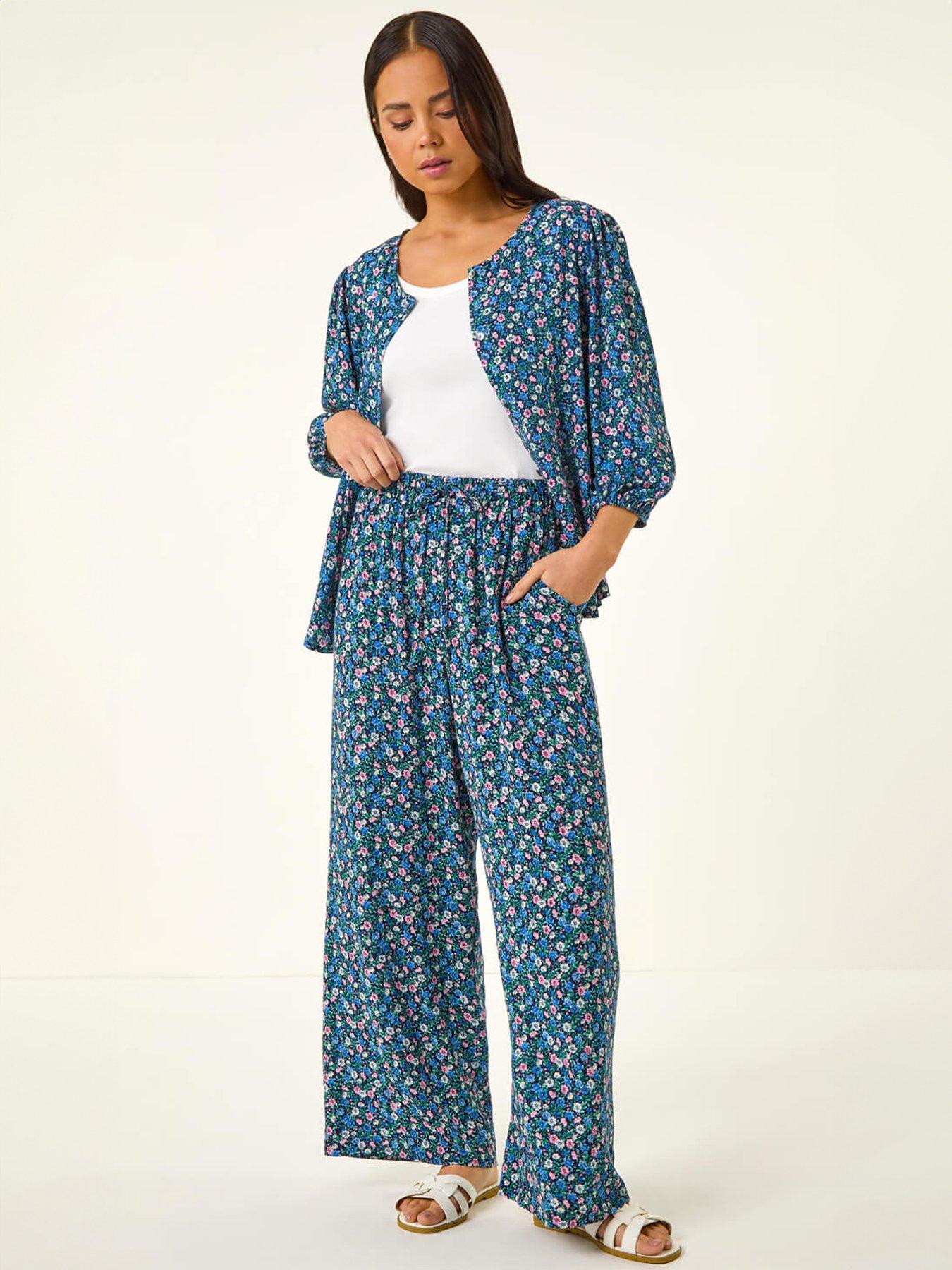 Image 4 of 5 of Roman Petite Ditsy Trouser