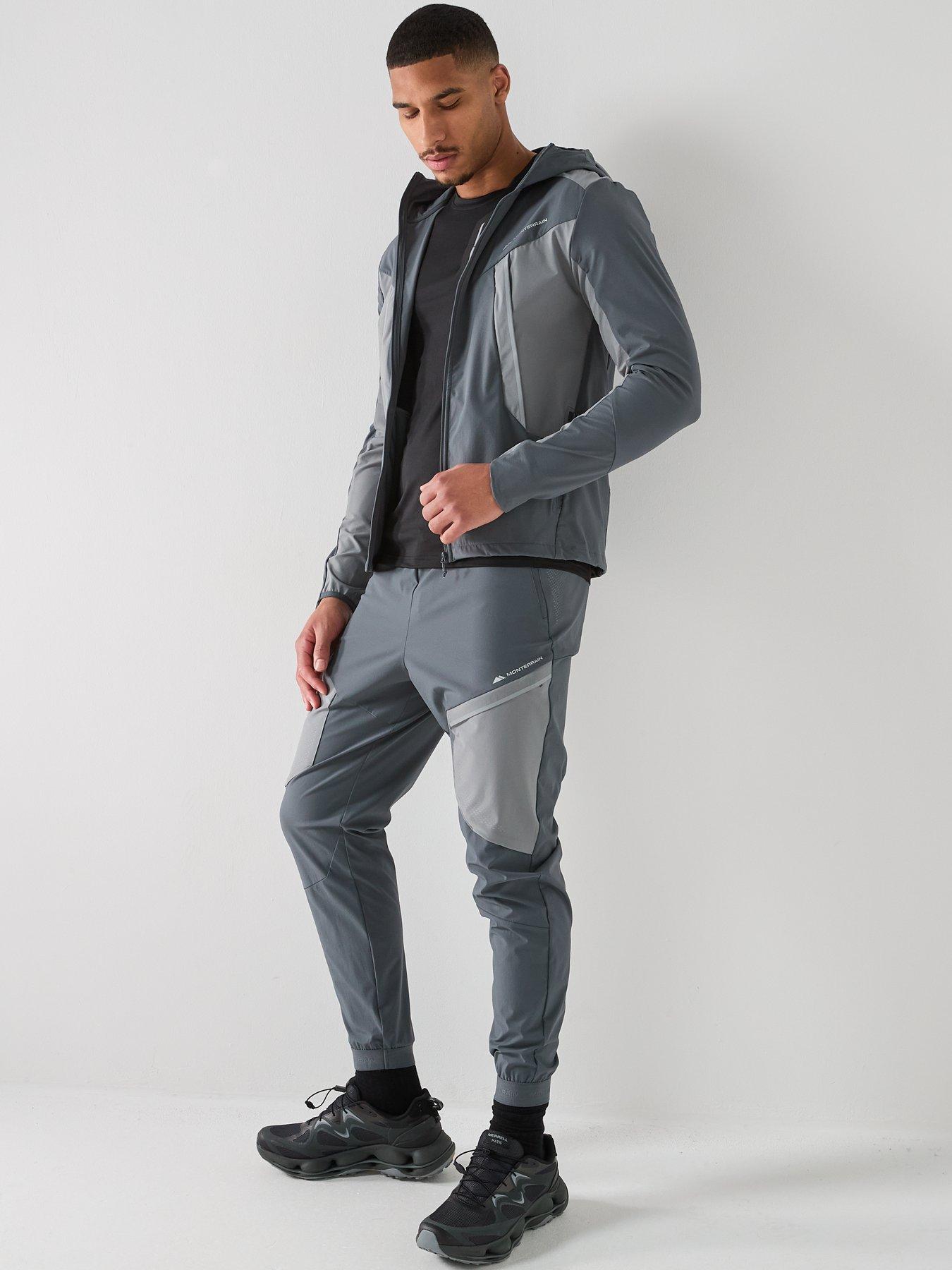  image of monterrain-mens-dynamic-20-woven-hoodie-grey