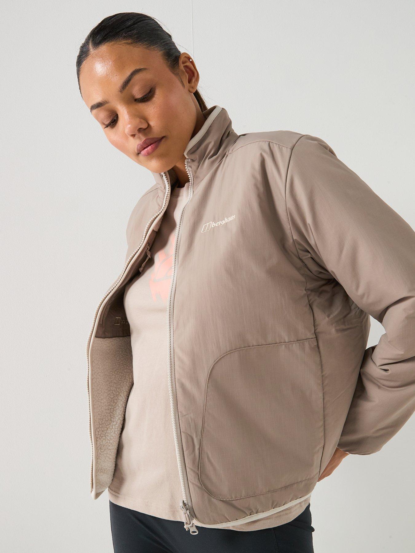 Image 5 of 6 of Berghaus Womens Asperton Reversible Jacket - Stone