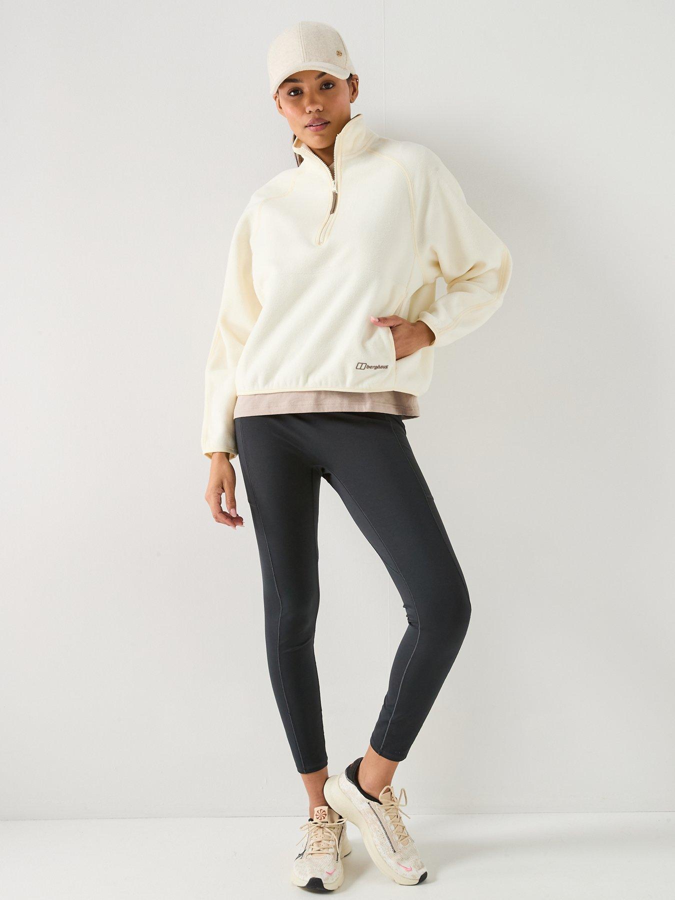 Image 3 of 5 of Berghaus Womens Bamburgh 1/2 Zip Fleece - Cream