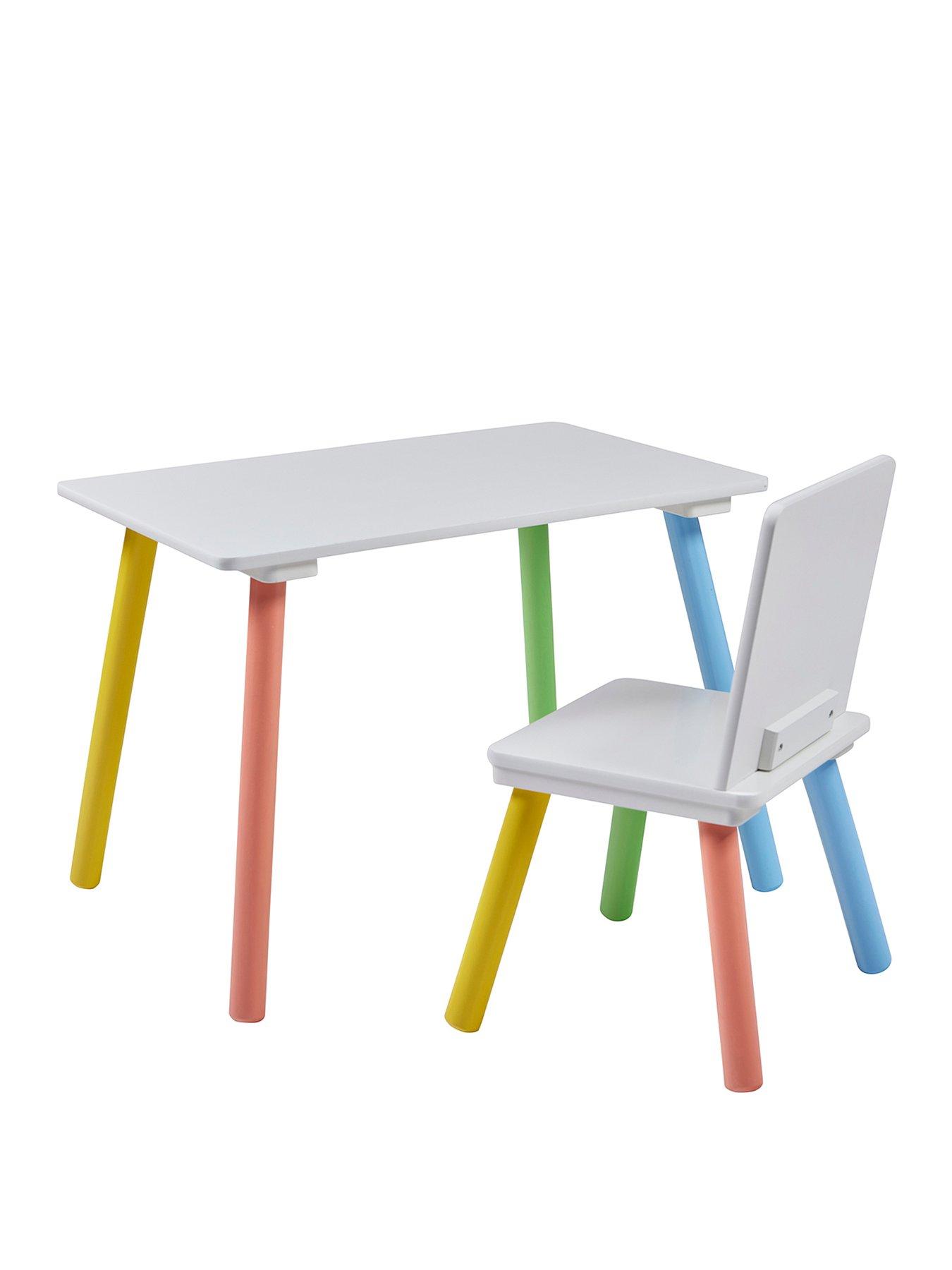 Image 2 of 7 of Liberty House Kids Rainbow Table And Chair Set