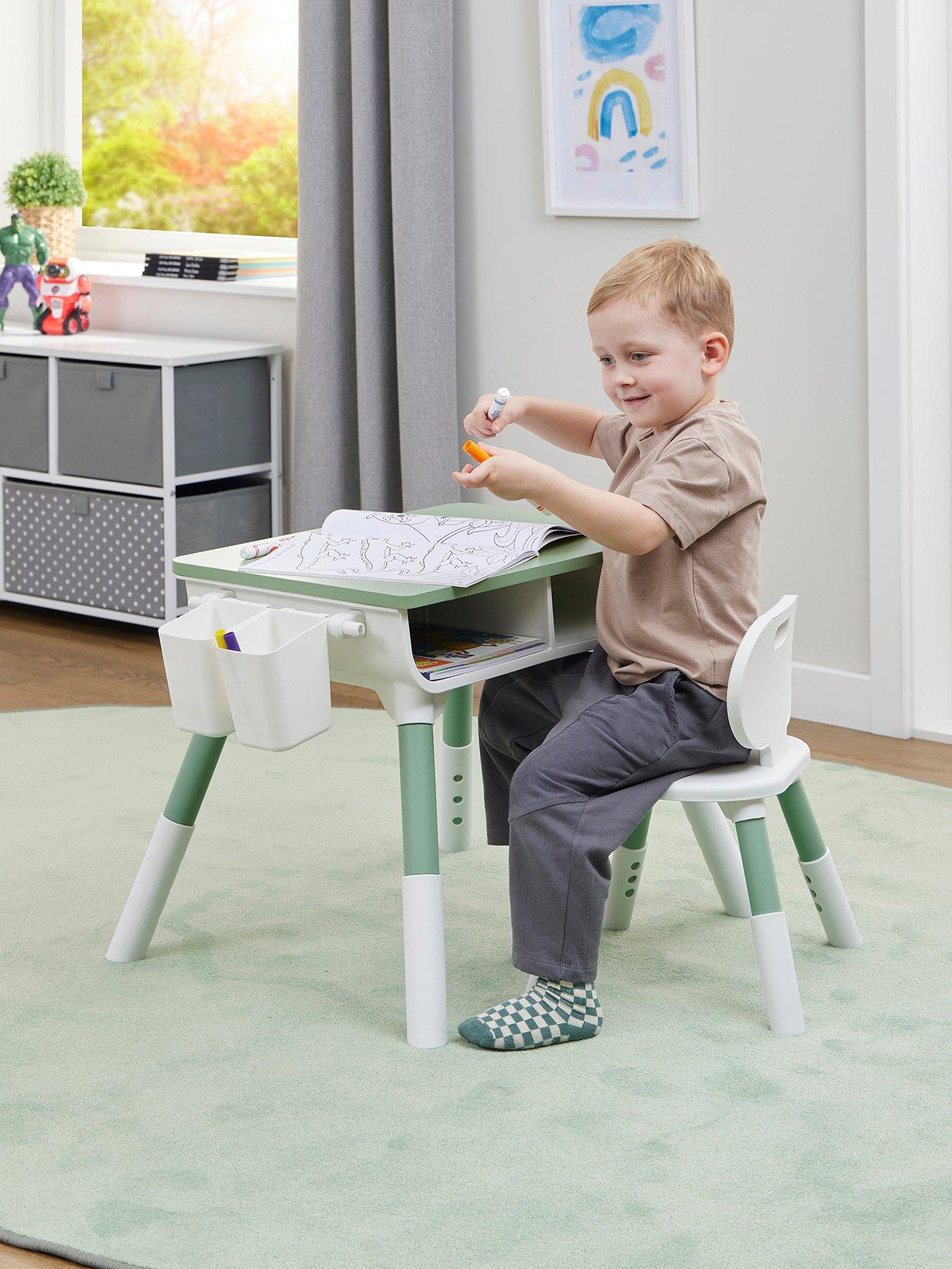 Liberty House Kids Scandi Height Adjustable Table And Chair Set