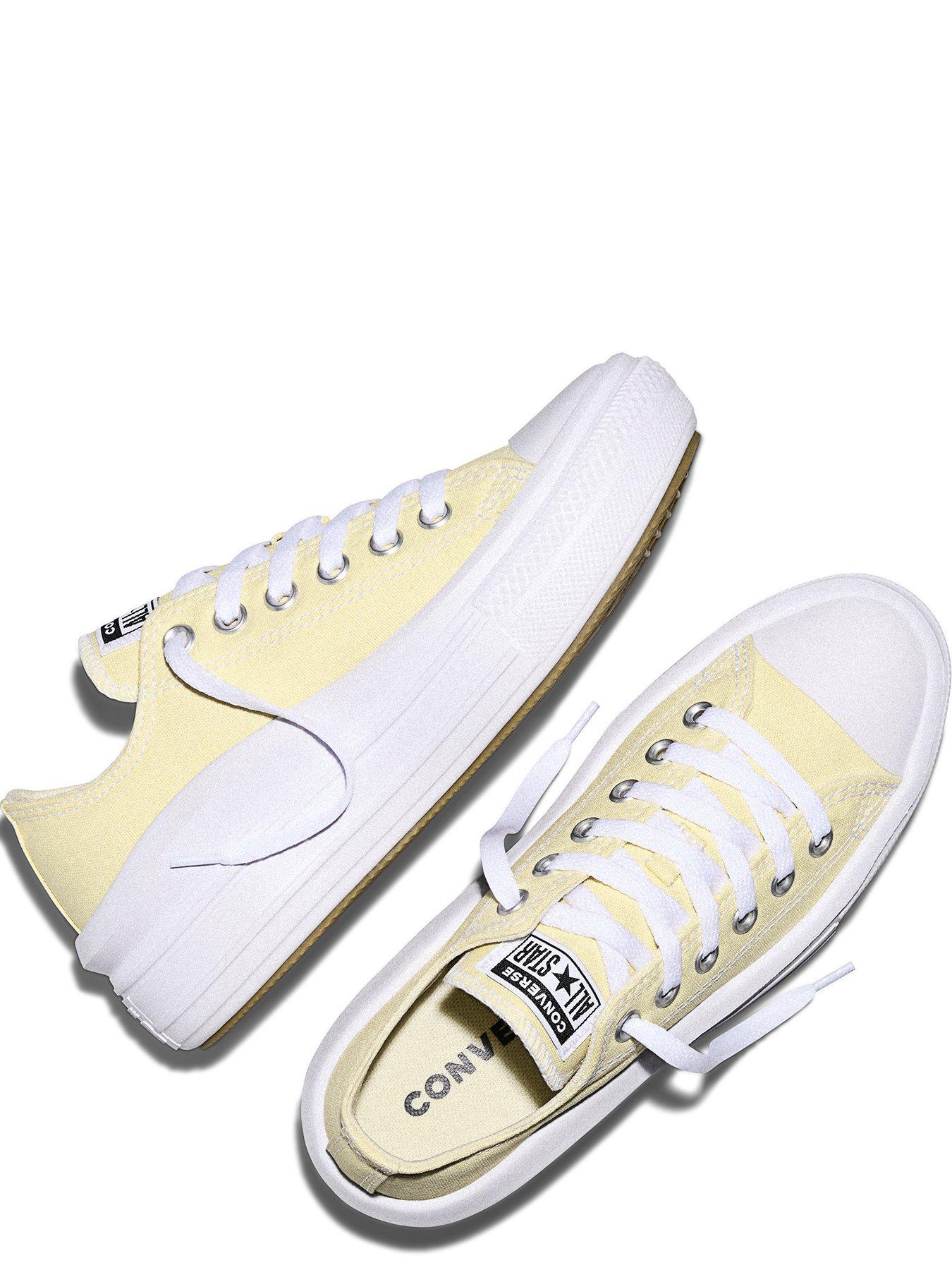 Image 4 of 7 of Converse Womens Chuck Taylor All Star Move Ox Trainers - Yellow