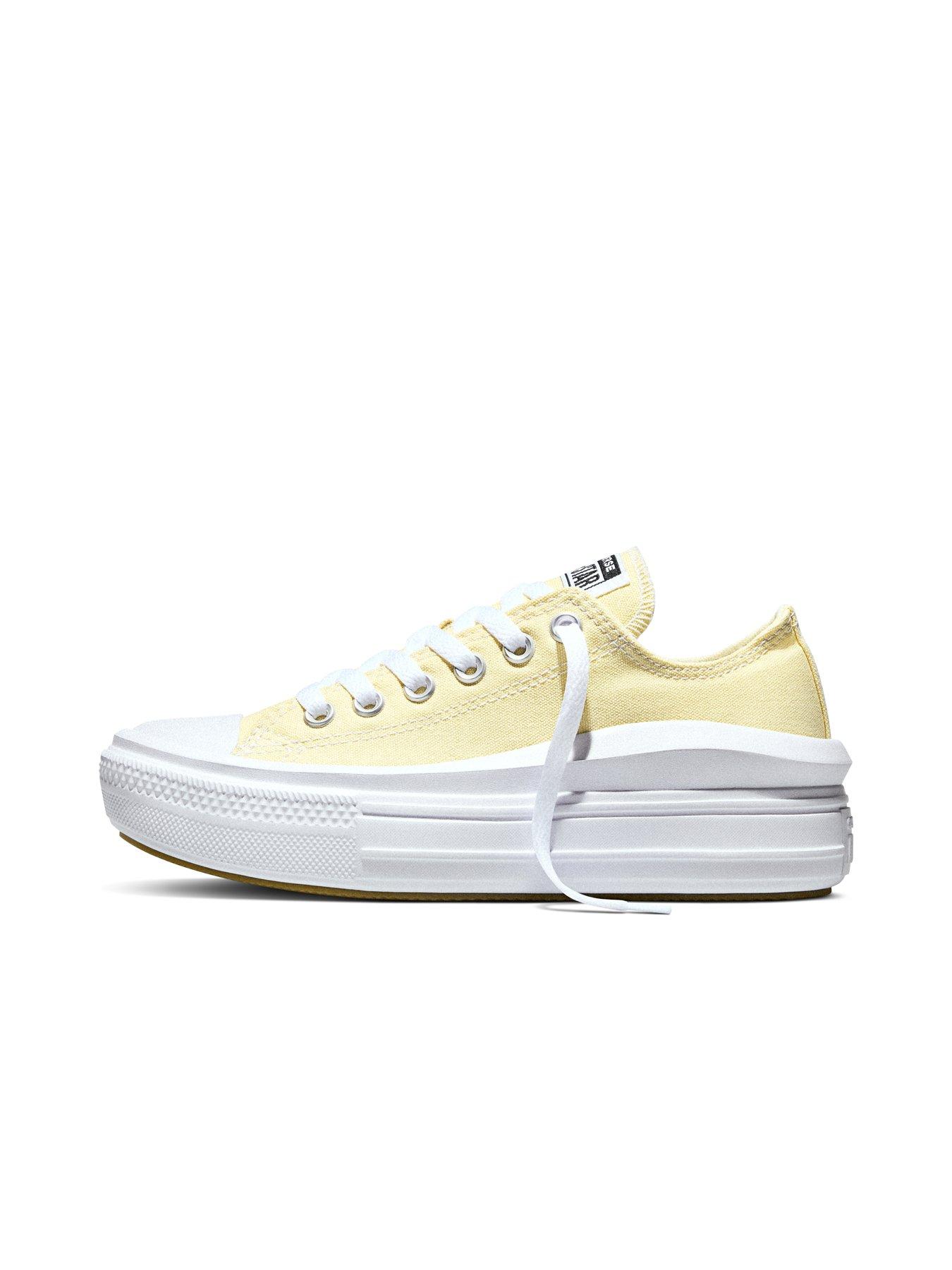 Image 7 of 7 of Converse Womens Chuck Taylor All Star Move Ox Trainers - Yellow