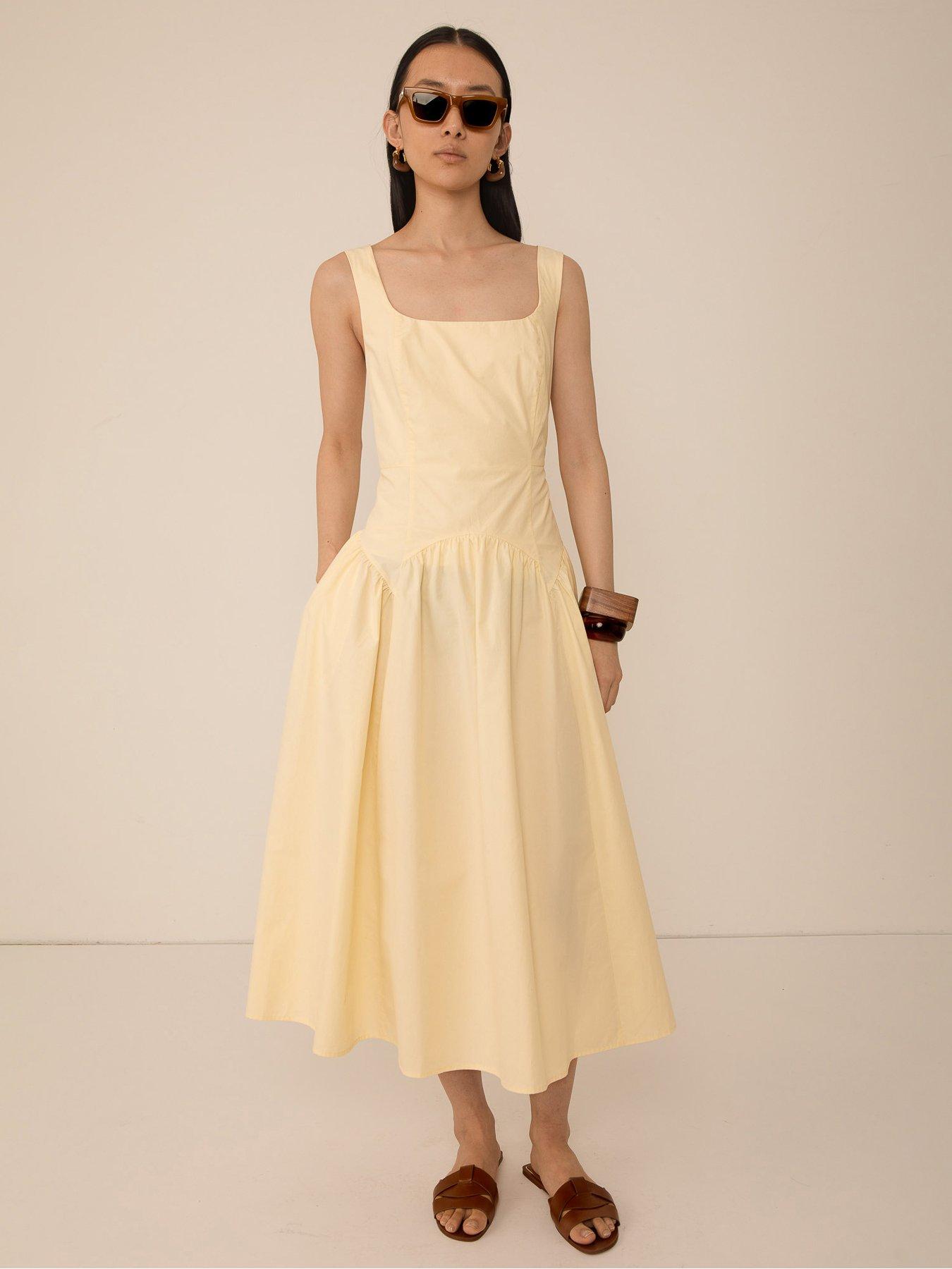 Vi.ve.re Mille Dress - Yellow