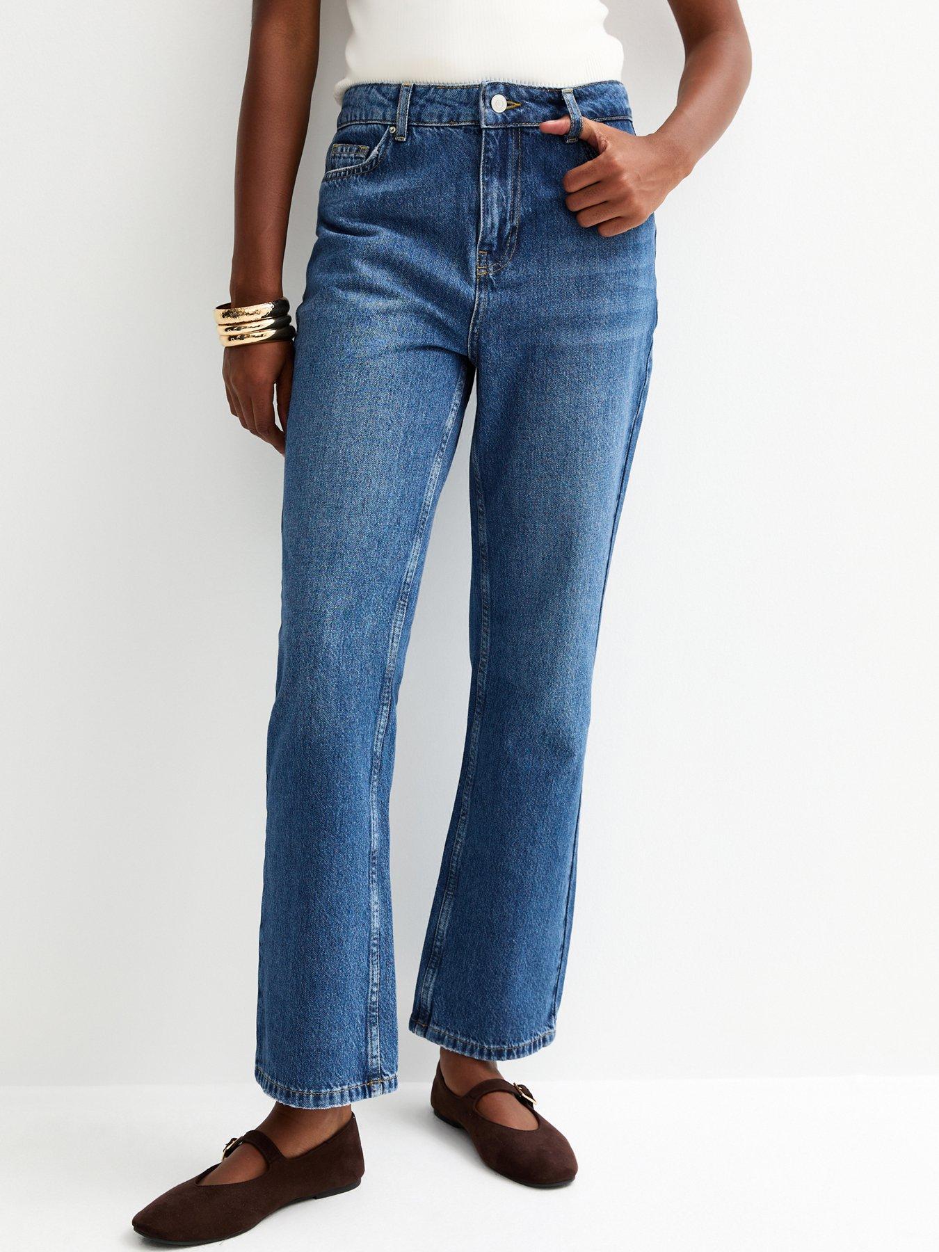 New Look Anica Straight Leg Jeans - Blue