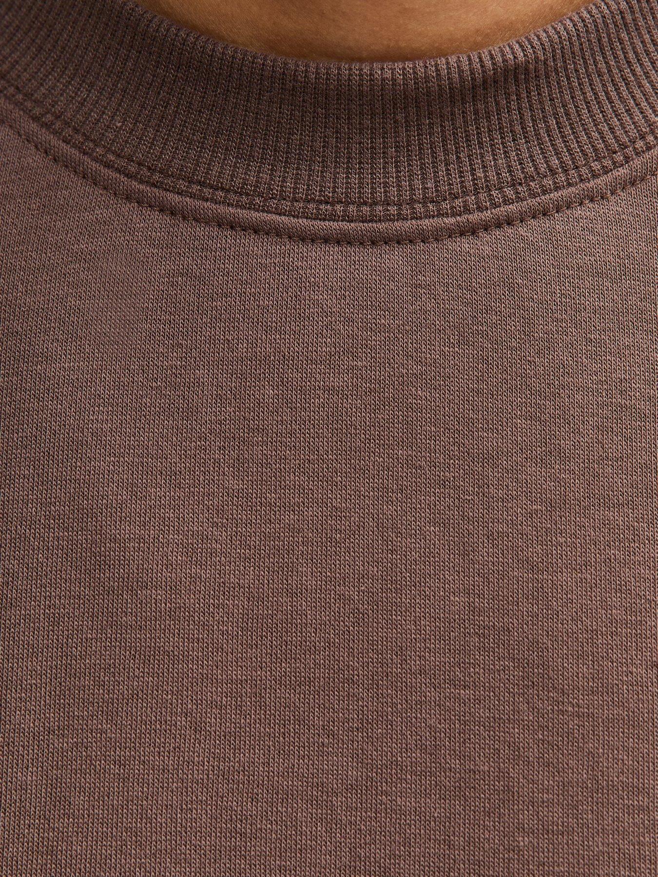 Image 5 of 5 of New Look Crew Neck Sweatshirt - Brown