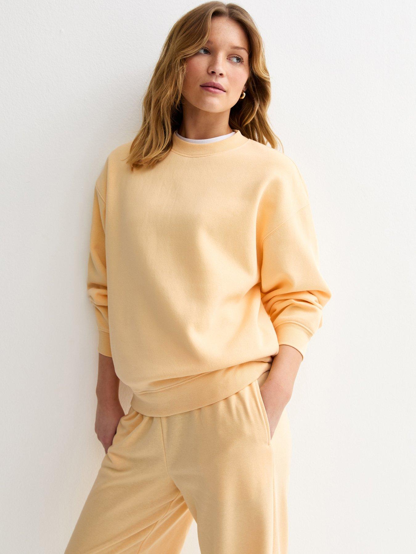 New Look Crew Neck Sweatshirt - Light Yellow