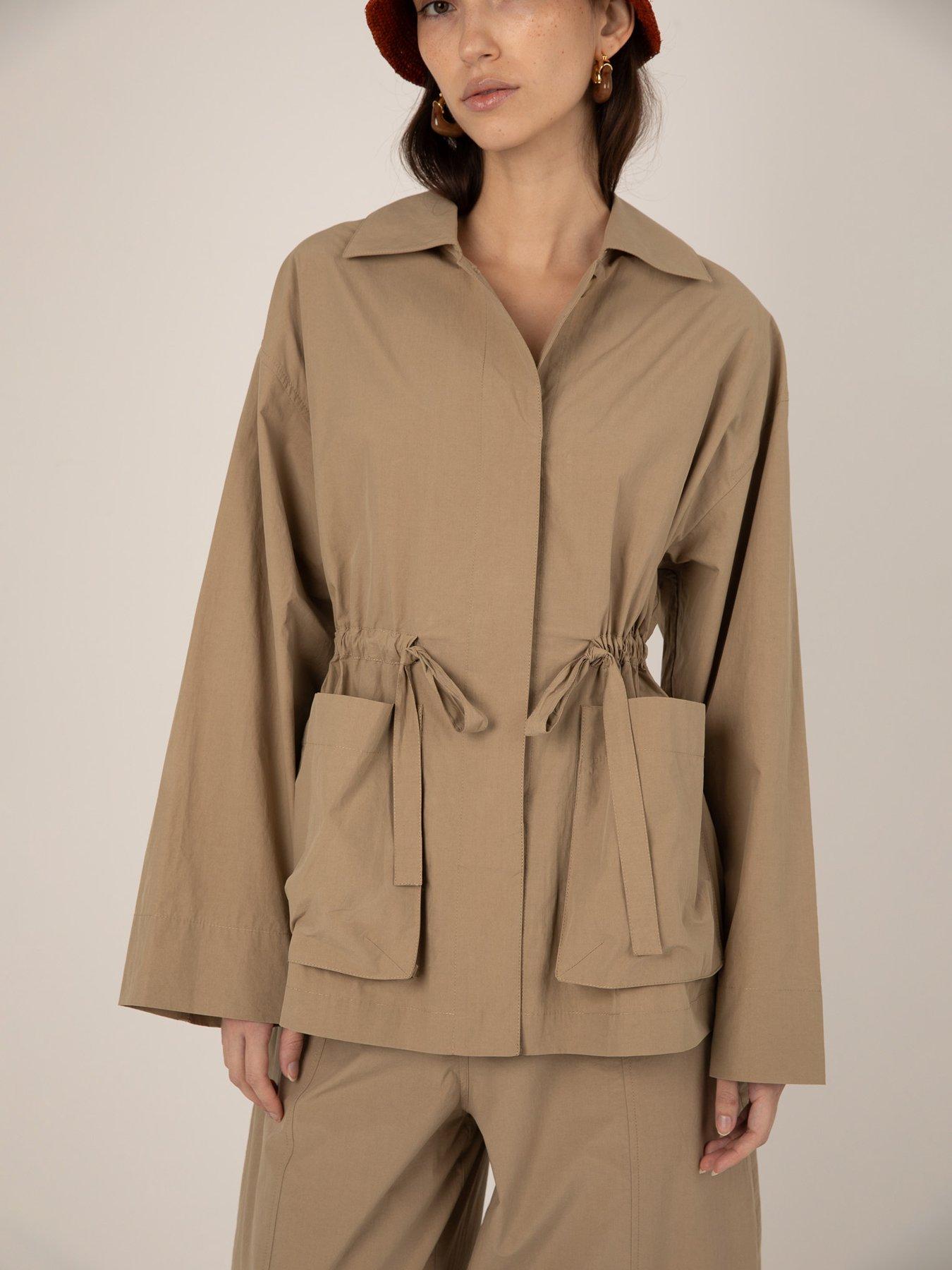 Image 2 of 5 of Vi.ve.re Martina Poplin Jacket