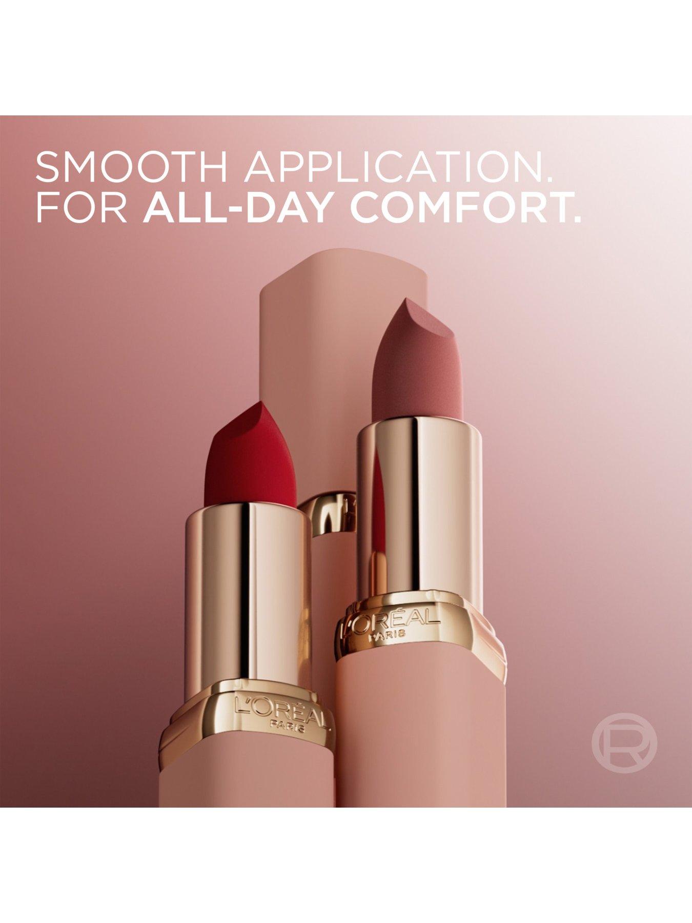  image of loreal-paris-colour-riche-blurred-matte-lipstick-soft-matte-blurred-finish