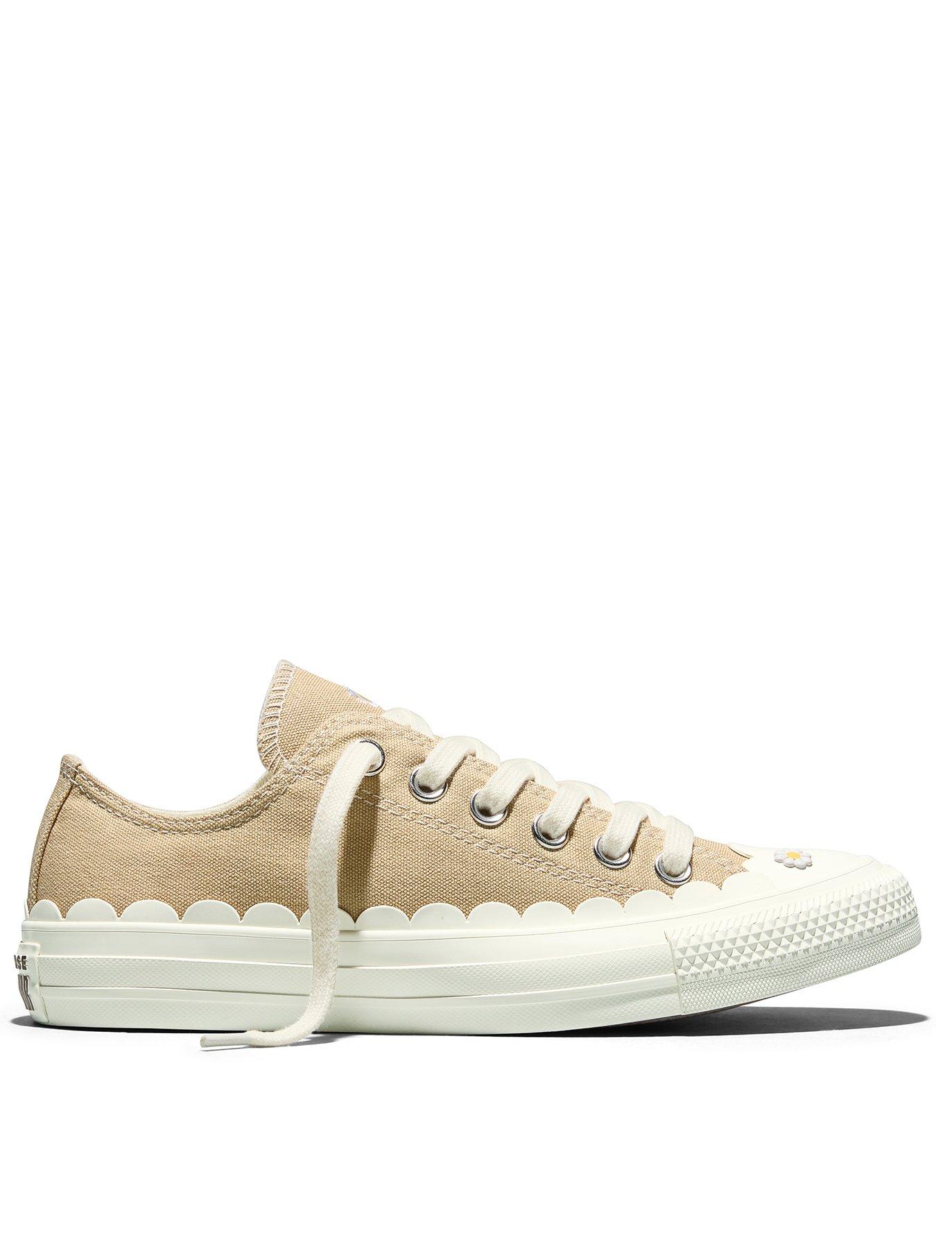 Converse Womens Chuck Taylor All Star Ox - Cream