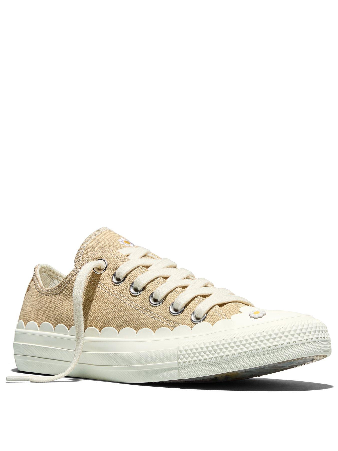 Image 2 of 6 of Converse Womens Chuck Taylor All Star Ox - Cream