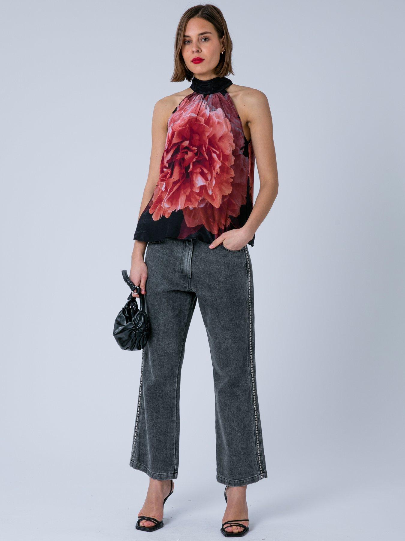  image of religion-lauren-halter-neck-top