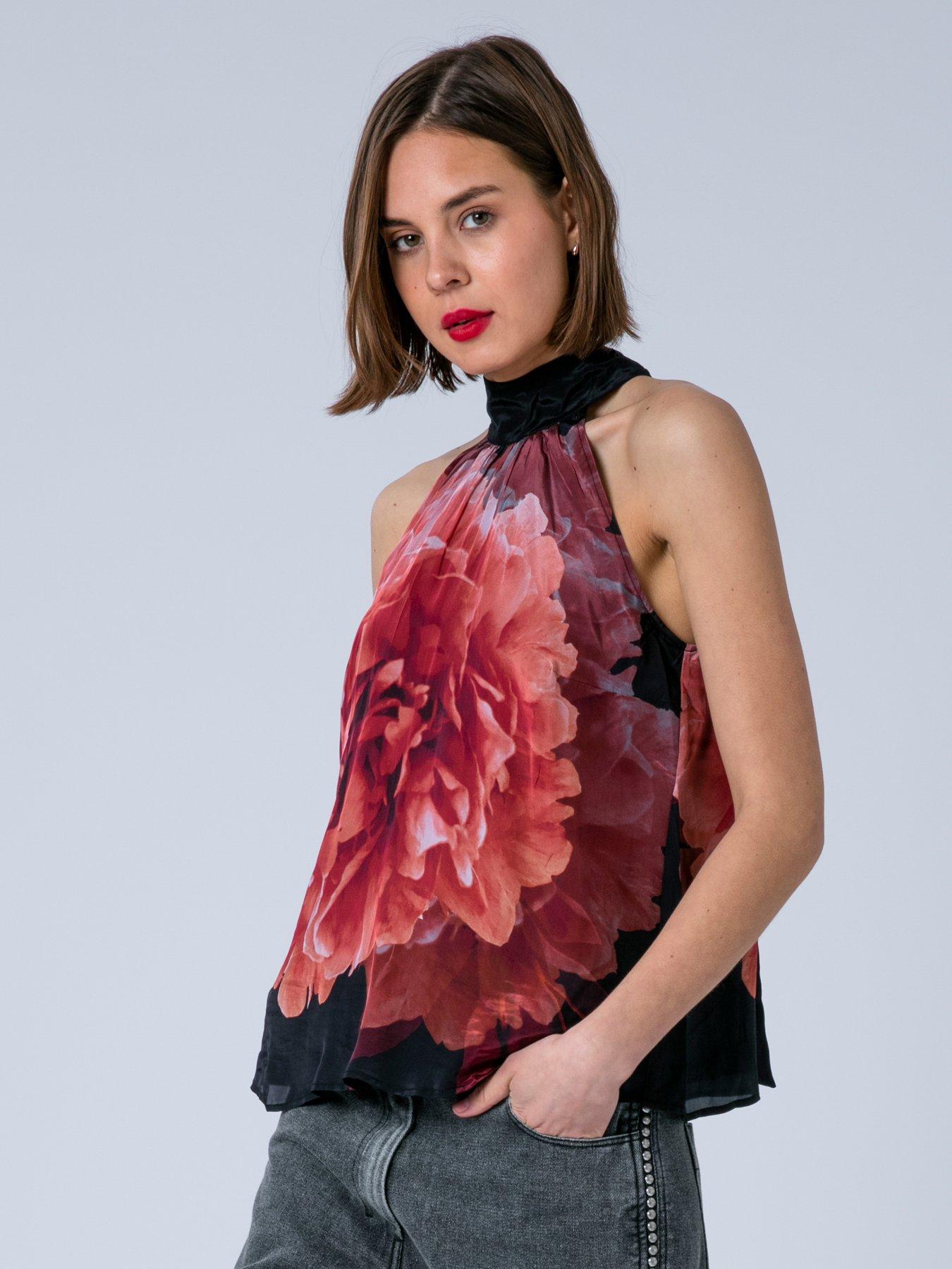  image of religion-lauren-halter-neck-top