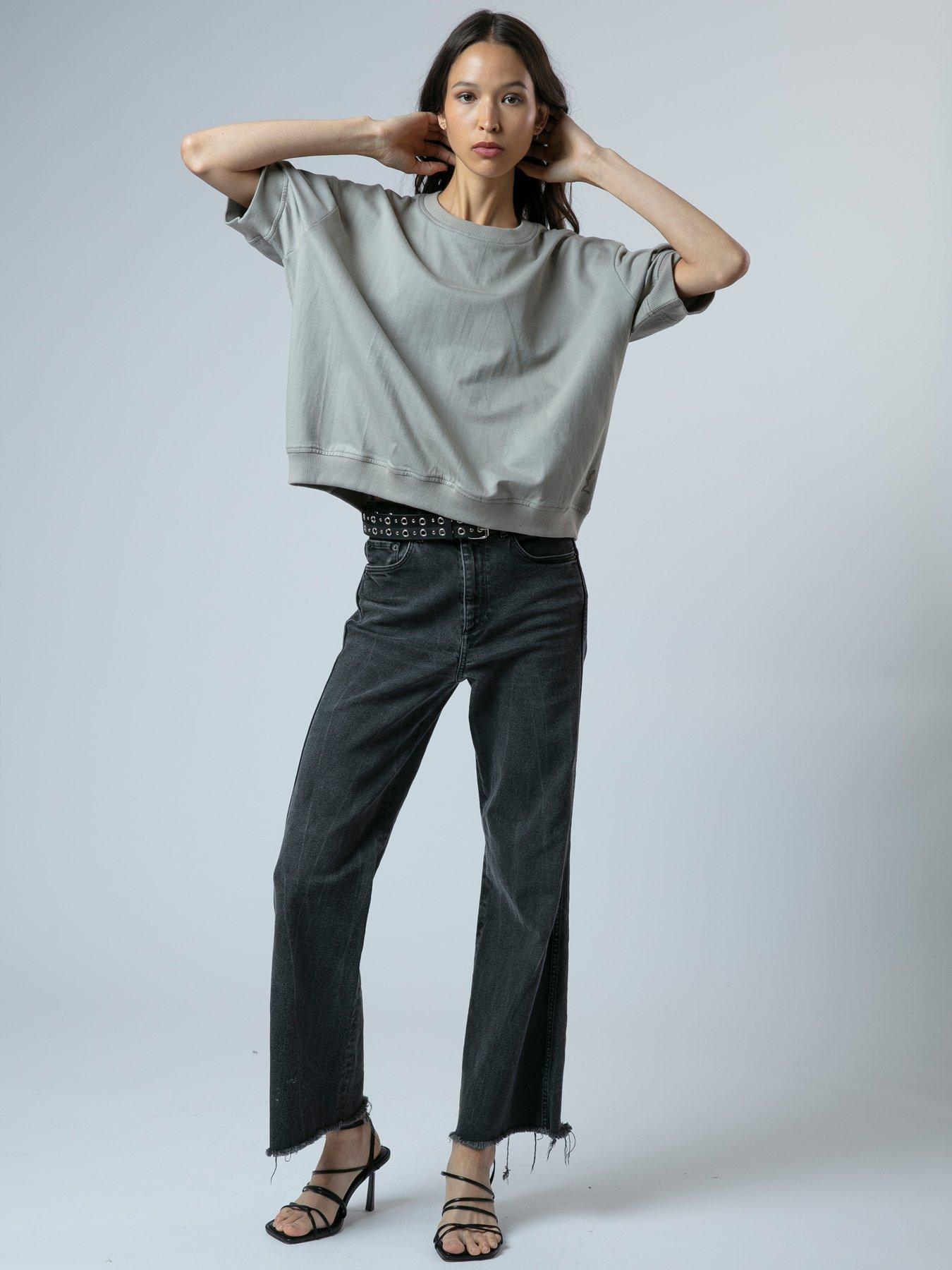  image of religion-citrine-jersey-top