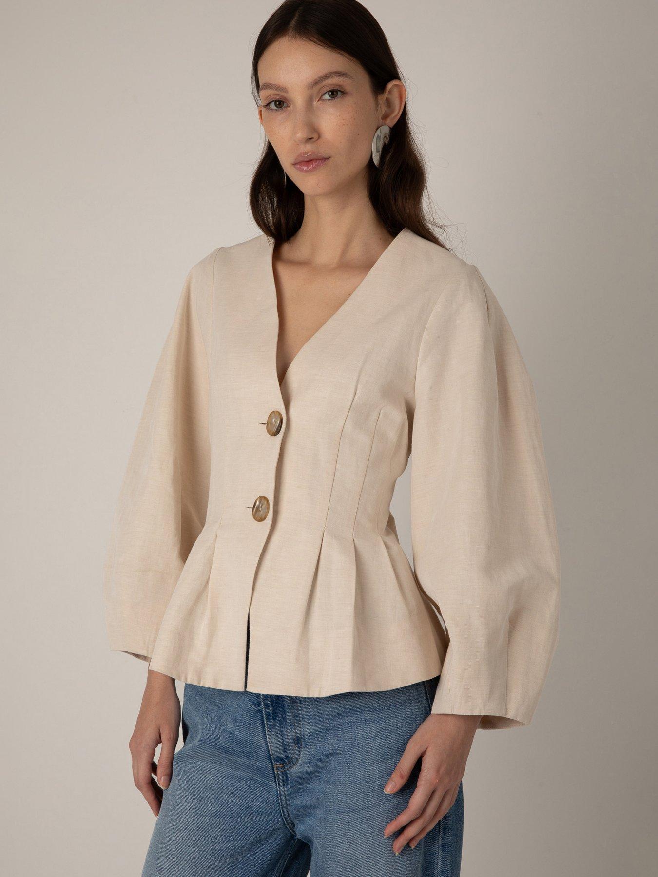 Vi.ve.re Hazel Jacket - Cream