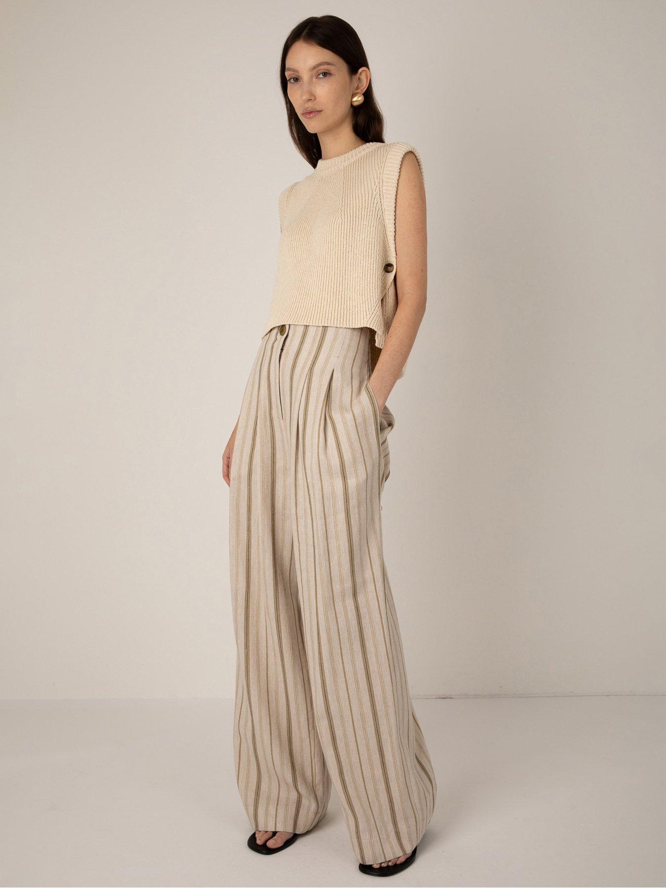 vivere-nellie-stripe-trousers-cream
