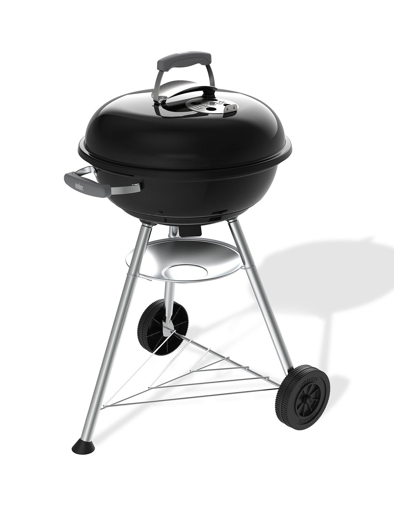 Image 1 of 5 of Weber Compact Kettle 47 cm charcoal BBQ
