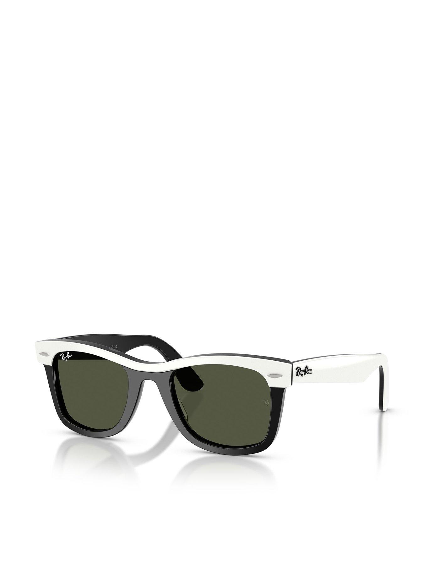 Image 1 of 5 of Ray-Ban Ray Ban Wayfarer Square Sunglasses - White