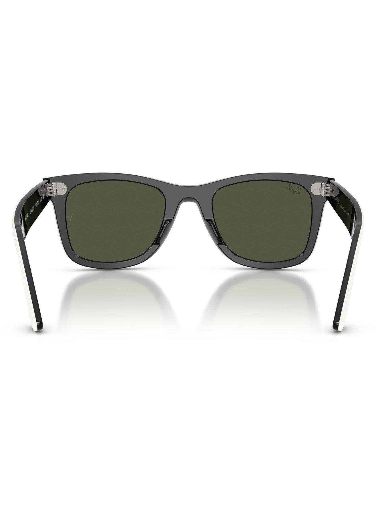 Image 3 of 5 of Ray-Ban Ray Ban Wayfarer Square Sunglasses - White