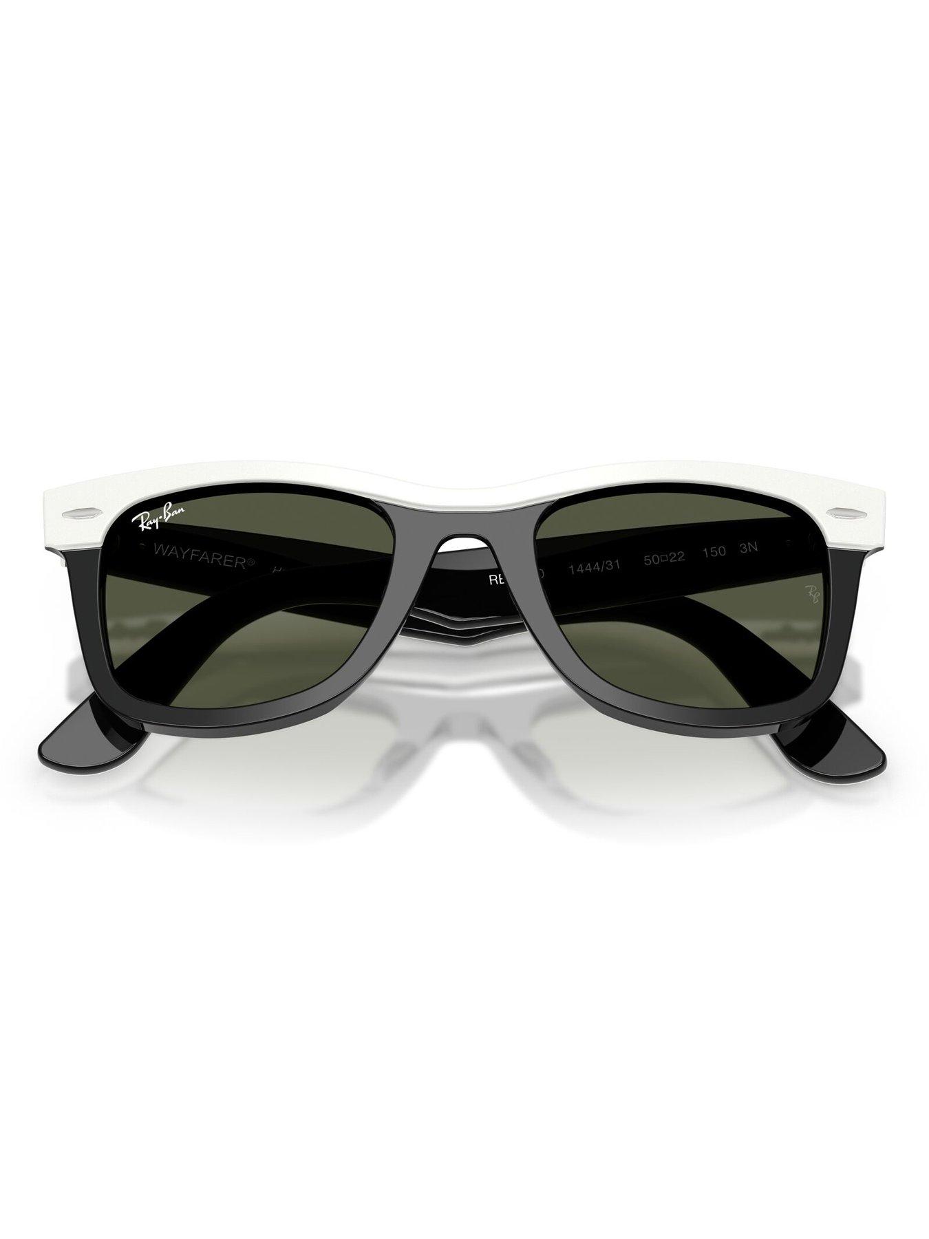Image 5 of 5 of Ray-Ban Ray Ban Wayfarer Square Sunglasses - White