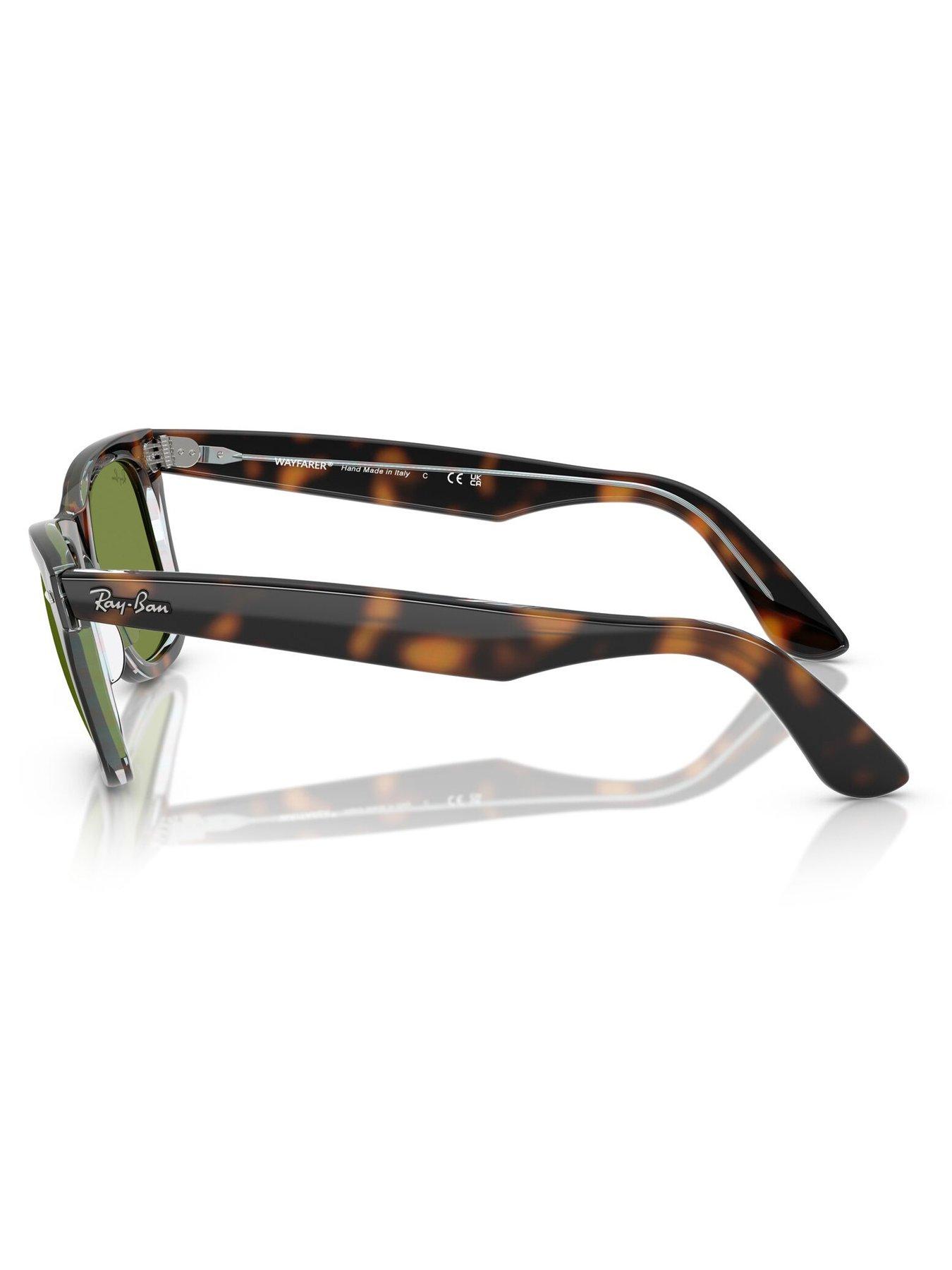 Image 2 of 5 of Ray-Ban Ray Ban Wayfarer Square Sunglasses - Brown Tortoiseshell