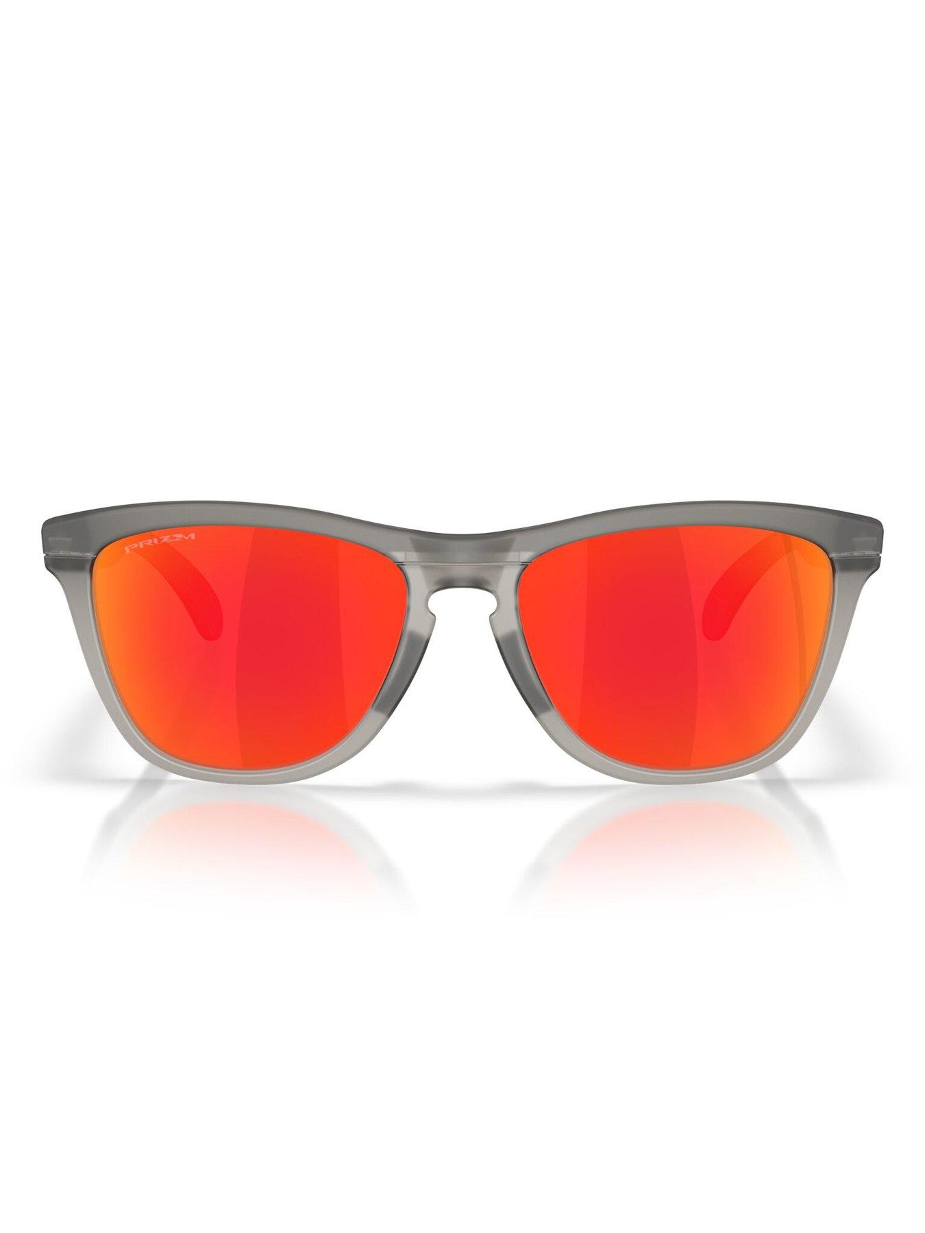 Image 4 of 5 of Oakley Frogskin Round Sunglasses - Grey