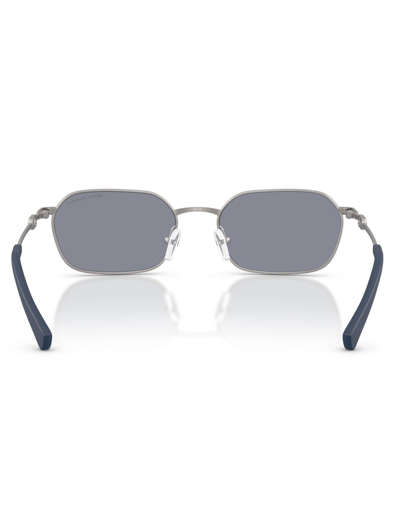  image of armani-exchange-0ax2056s-irregular-sunglasses-grey