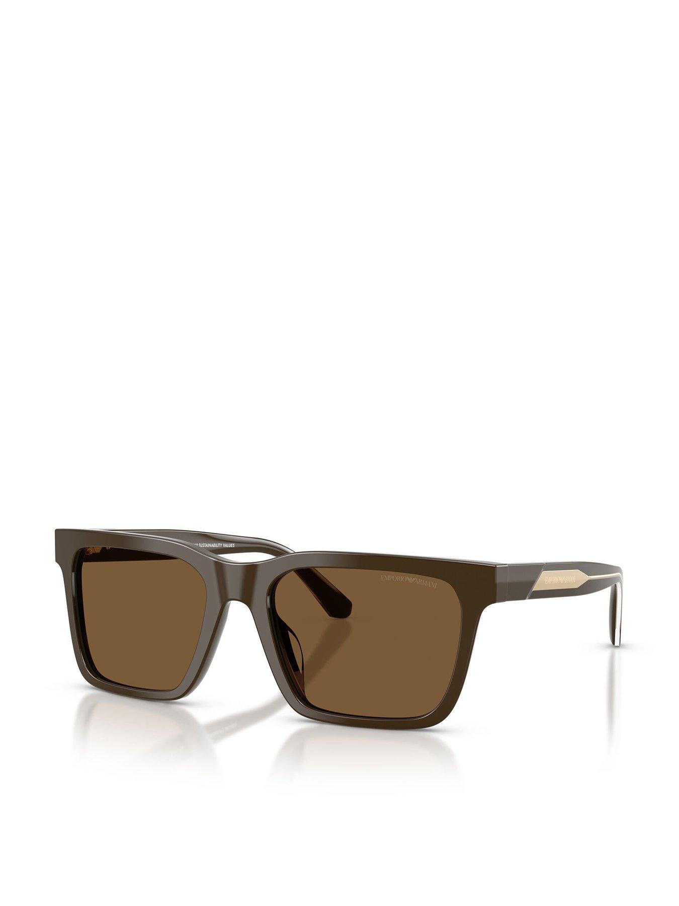 Emporio Armani 0Ea4262U Square Sunglasses - Brown