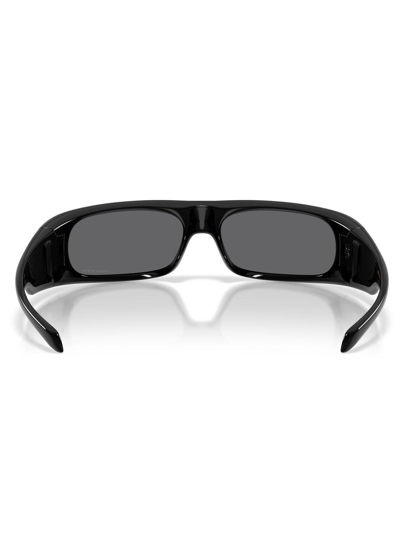  image of oakley-highland-rectangle-sunglasses-black