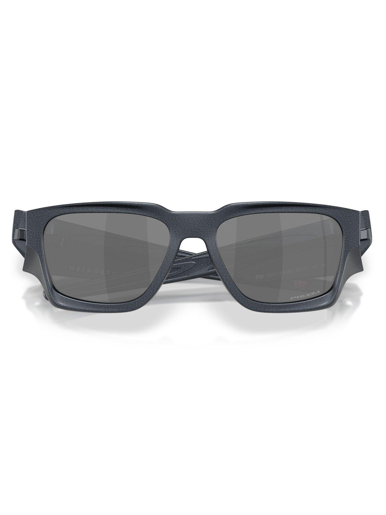  image of oakley-instagator-rectangle-sunglasses-blue