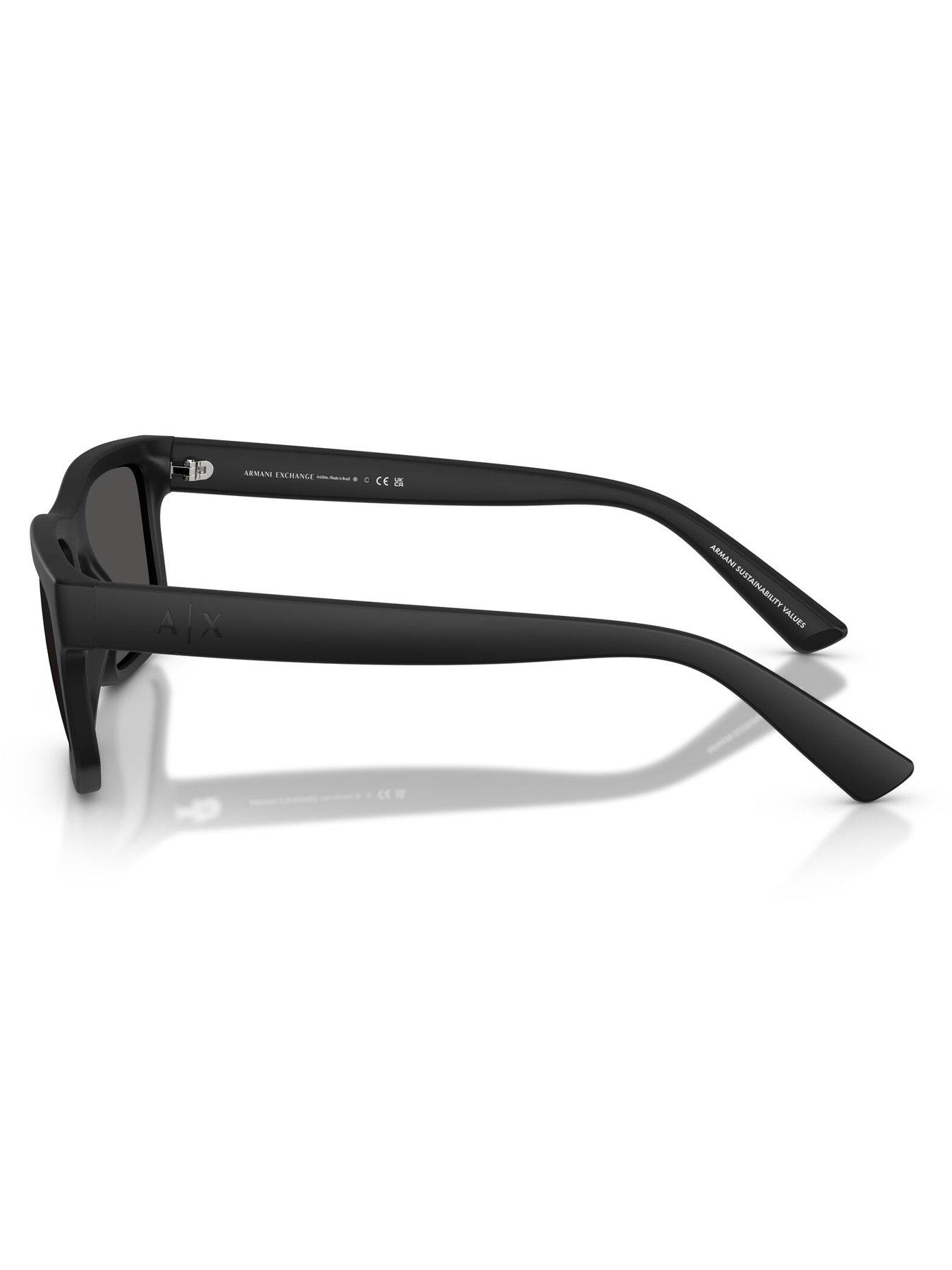 back image of armani-exchange-0ax4165s-square-sunglasses-black