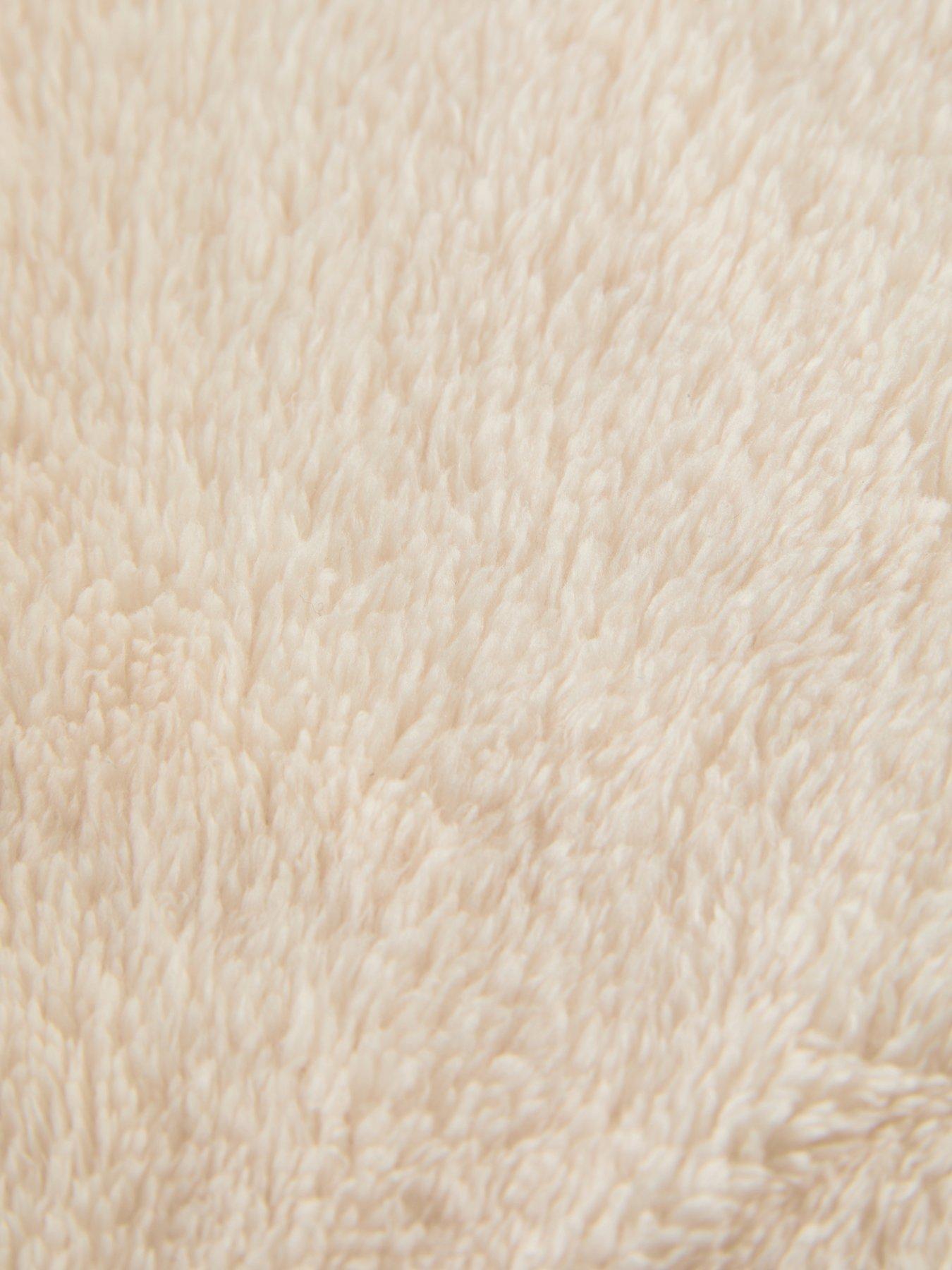 Image 7 of 7 of The Very Collection Pumpkin Embroidered Fleece Throw