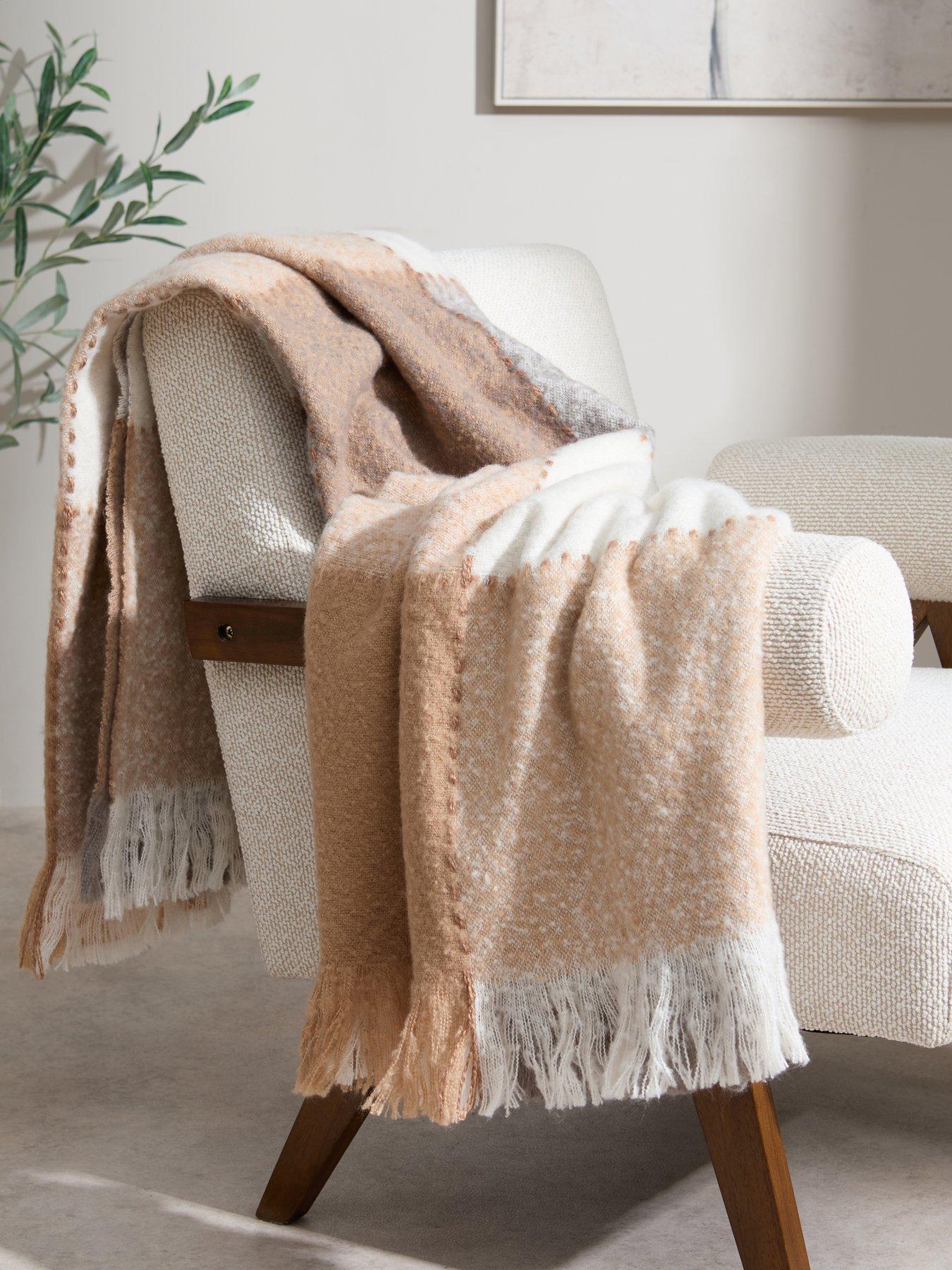 The Very Collection Cabin Check Super Soft Throw