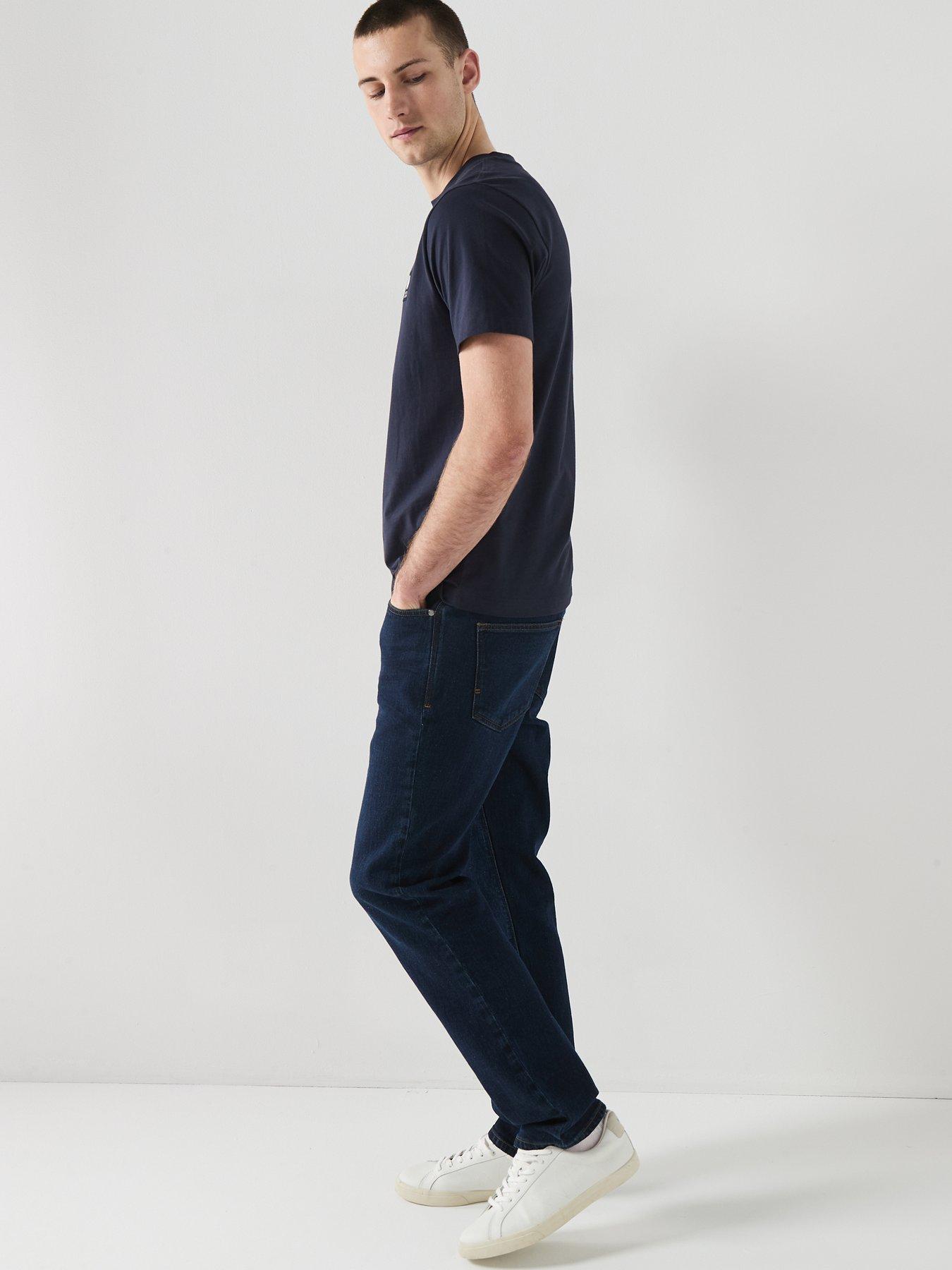  image of pretty-green-sinclair-t-shirt-navy