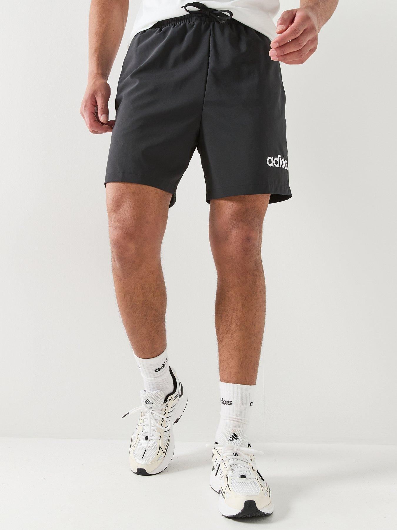 adidas Sportswear Men's Essentials Linear Chelsea Shorts - Black