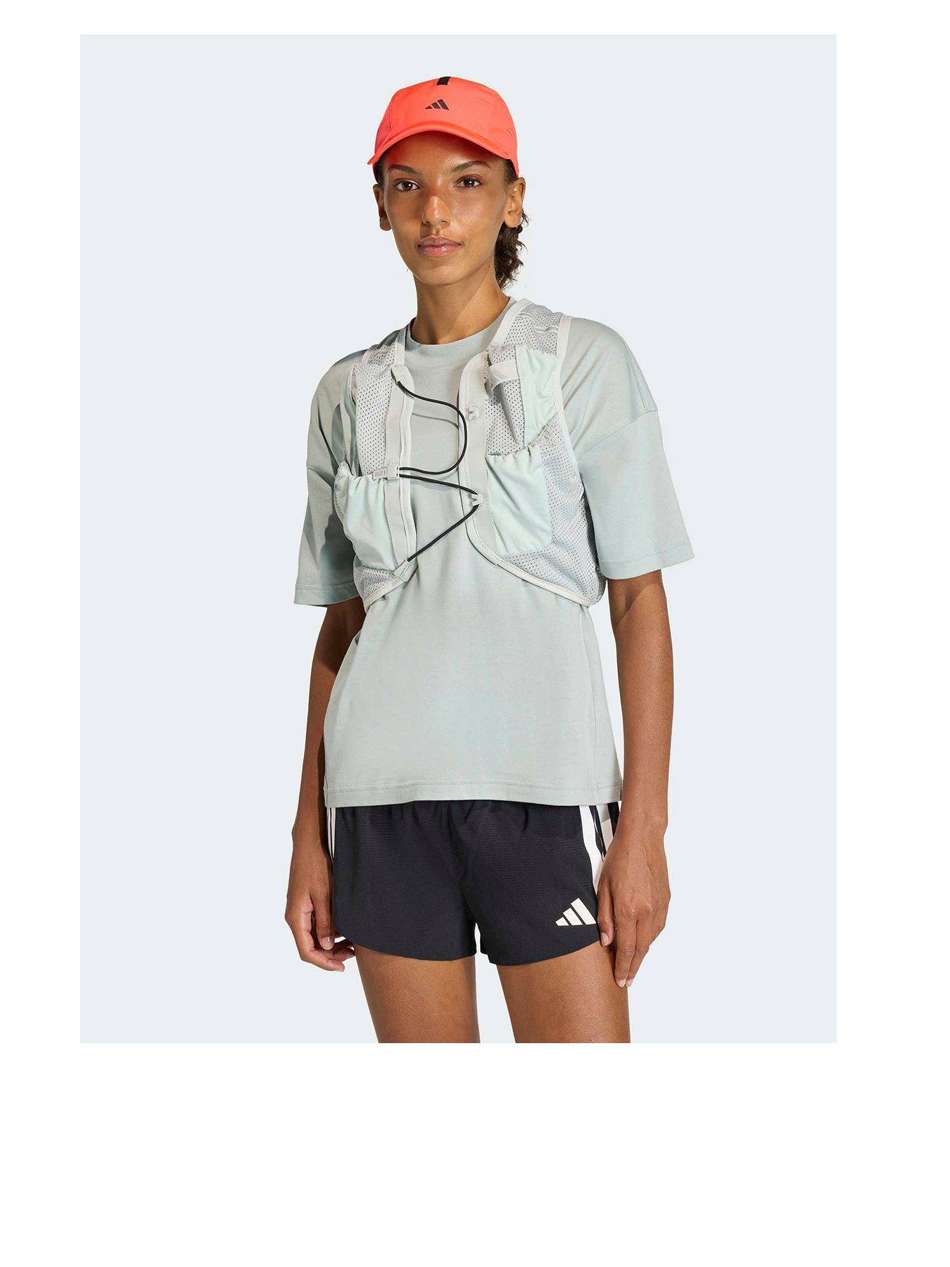 adidas Unisex Running Hydration Vest - Silver