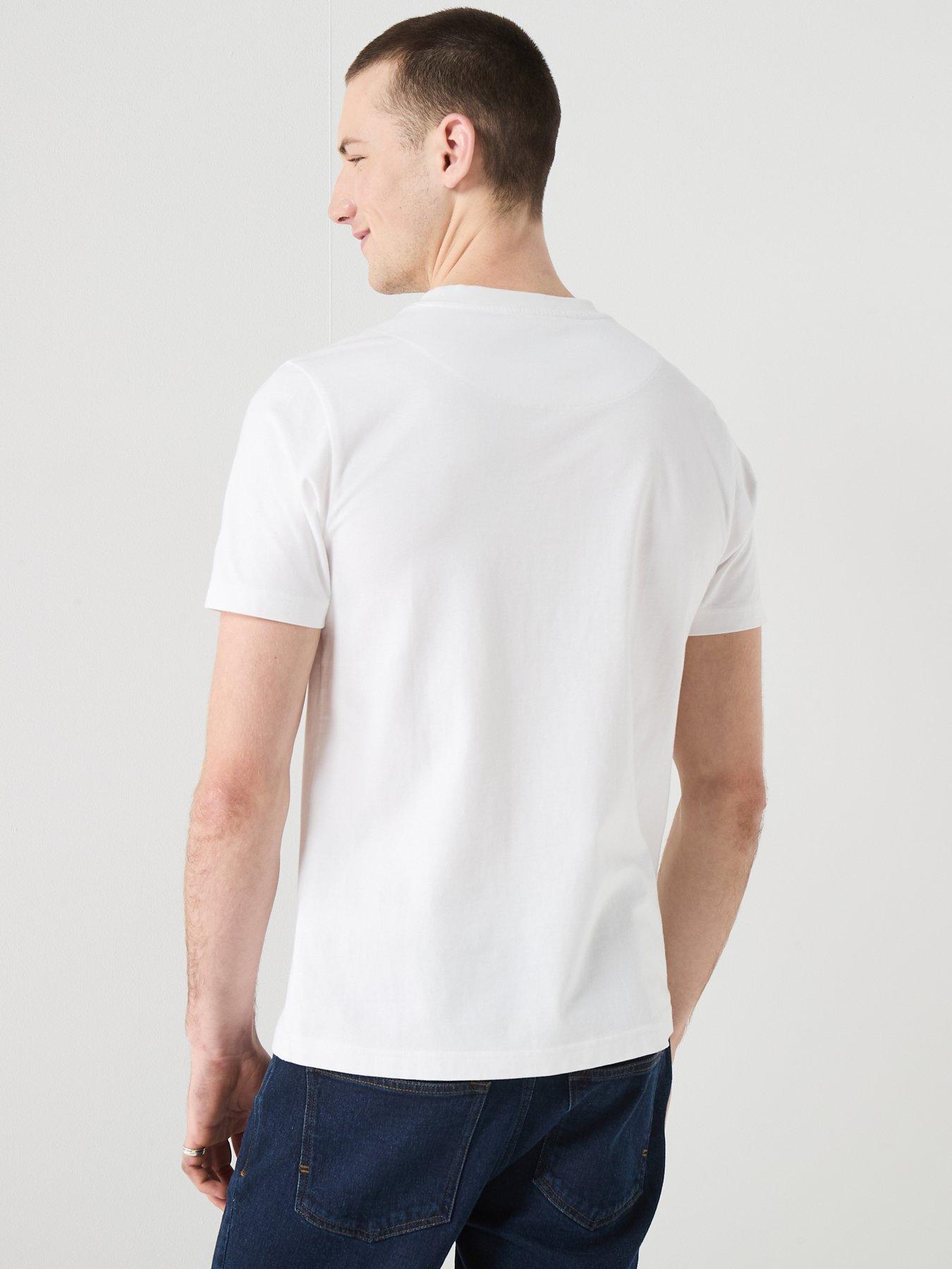 Image 2 of 5 of Pretty Green Sinclair T-shirt - White